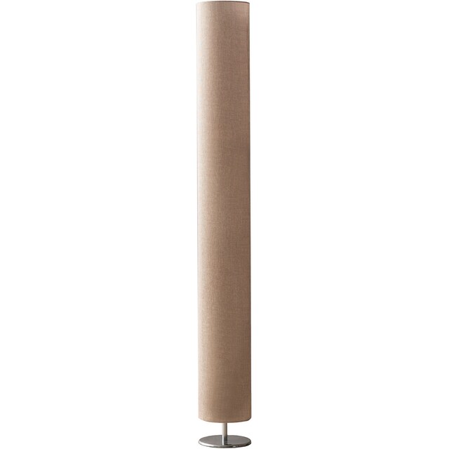 SalesFever Stehlampe »Oda«, 2 flammig-flammig, Lampenschirm aus Kunststoff  mit Stoffbezug, Gestell aus Edelstahl auf Raten bestellen
