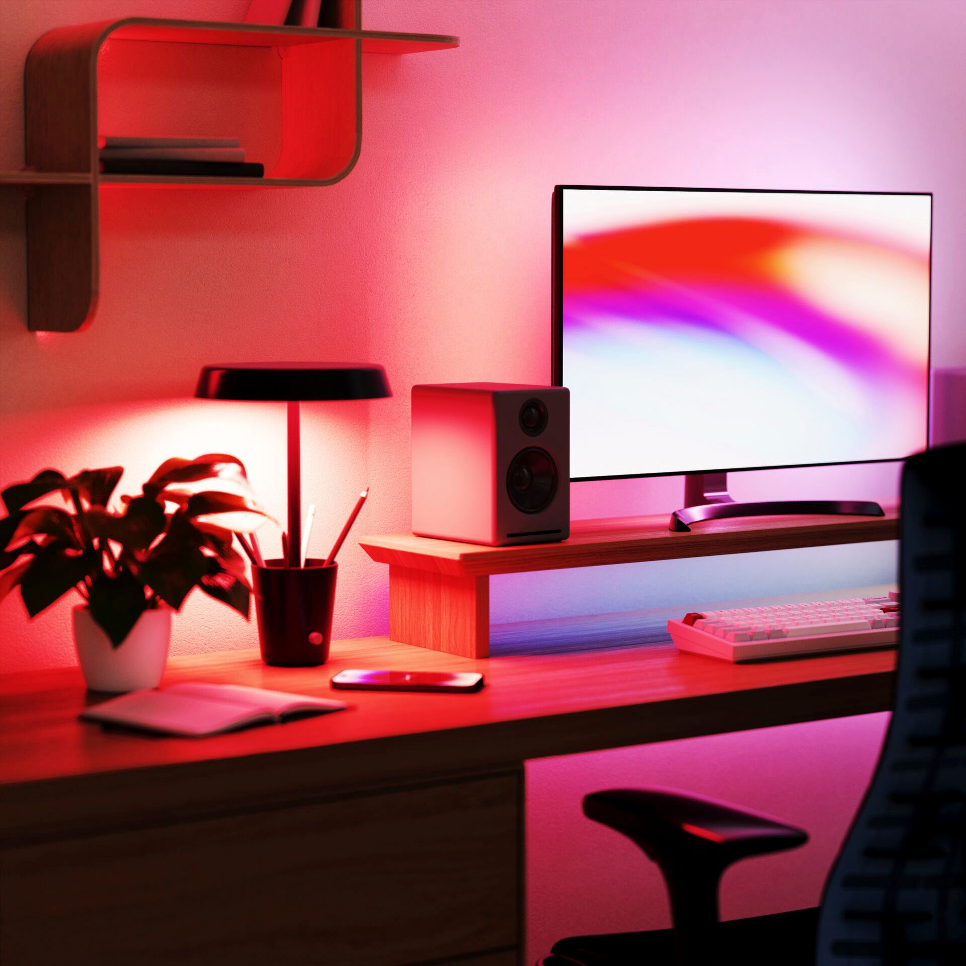 Umbra Dekolicht »Cup Smart Lamp«, Matter-kompatible Leuchte im modernen Des günstig online kaufen