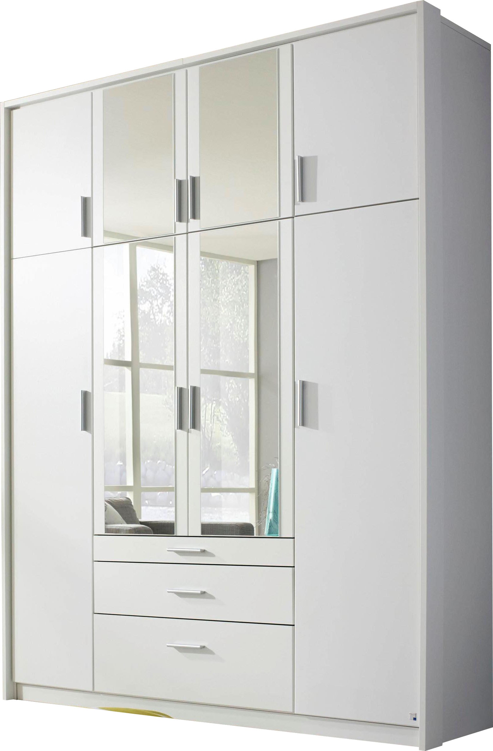 rauch Kleiderschrank "Hildesheim" inkl. Spiegel, Passepartout und Schubkast günstig online kaufen