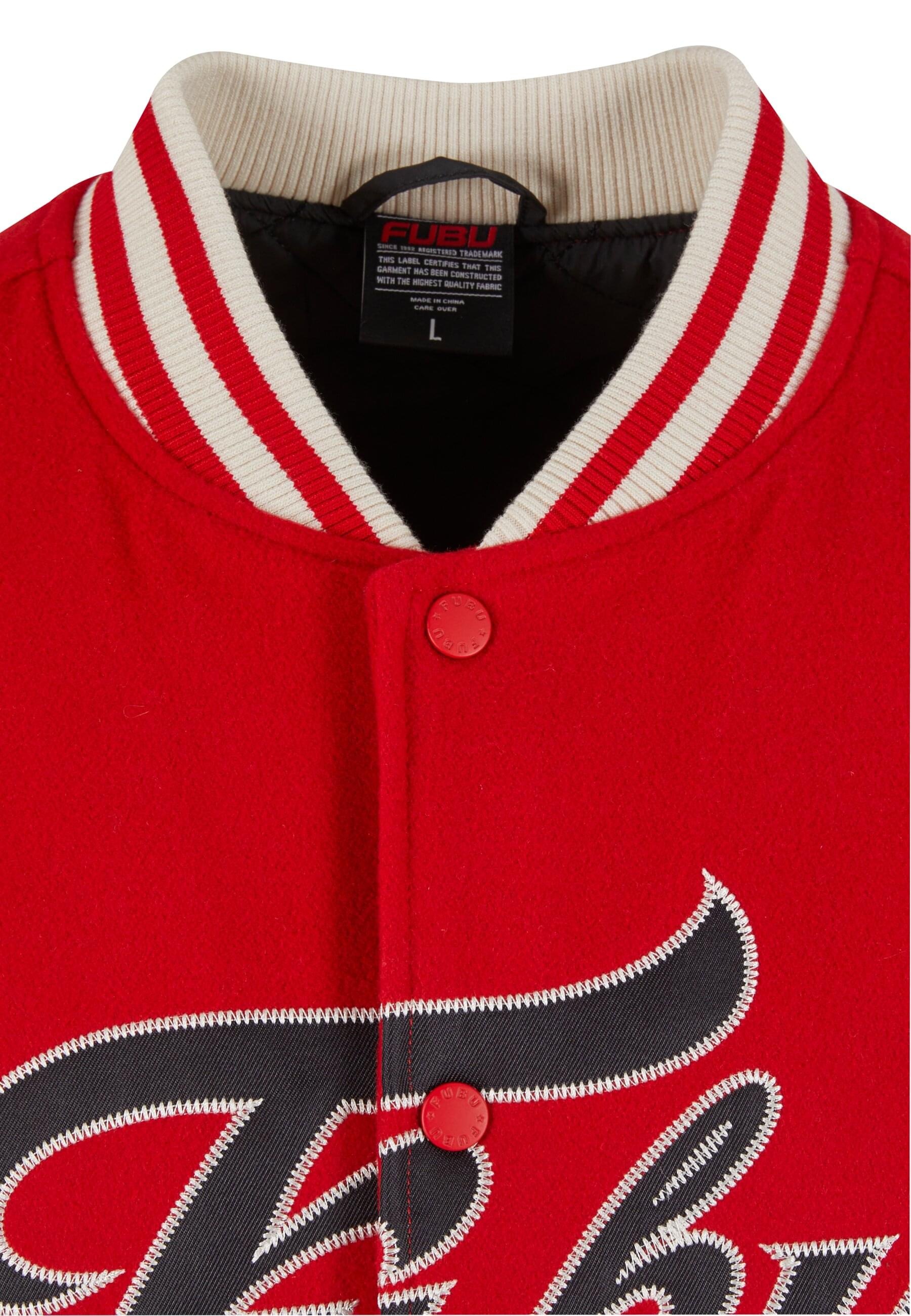 Fubu Collegejacke »Fubu FM243-003-1 Fubu Varsity Block College Jacket« 1 Stk. tlg. ohne Kapuze