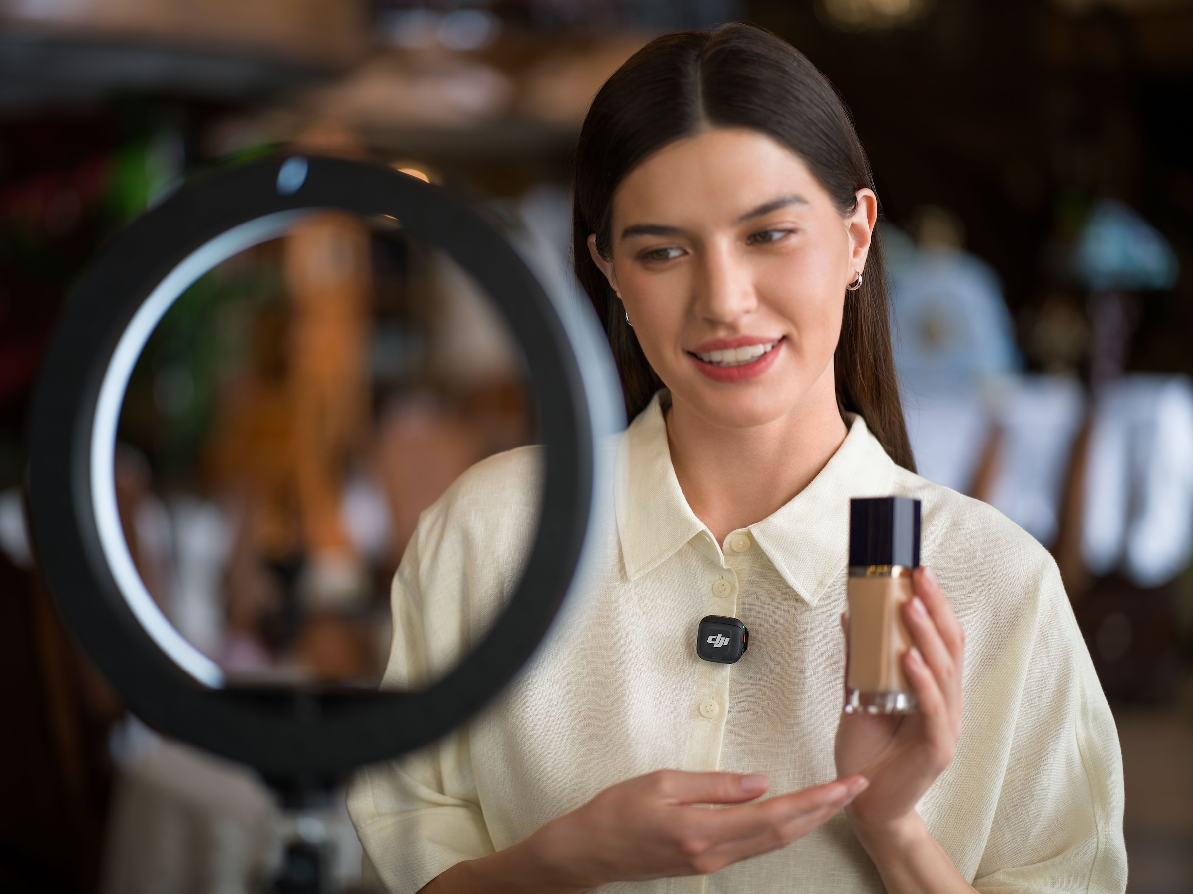 DJI Streaming-Mikrofon »MIC 3  (1 Sender + 1 Empfänger)«