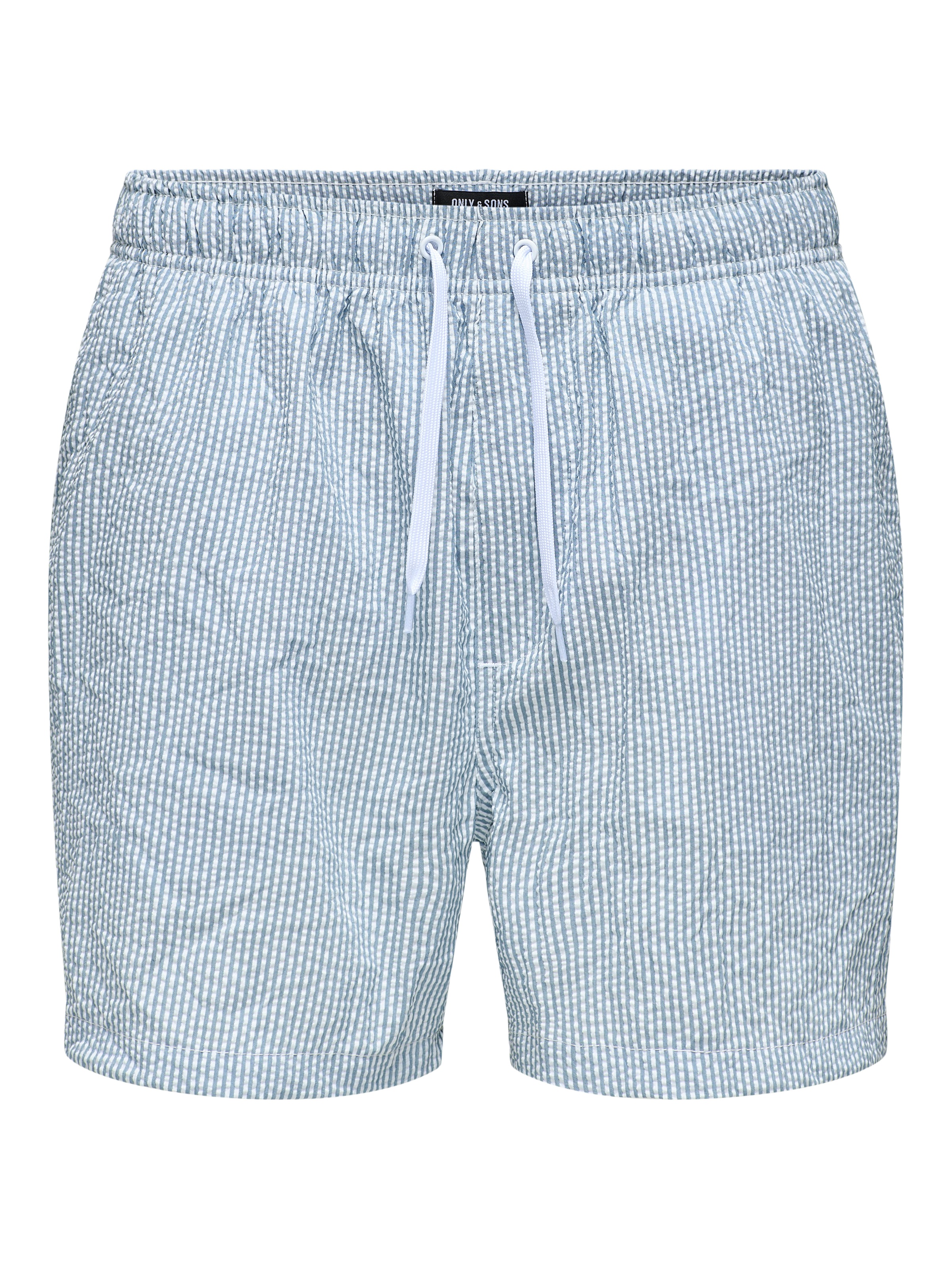 ONLY & SONS Badehose »ONSTED STRIPE SEERSUCKER SWIM NOOS«