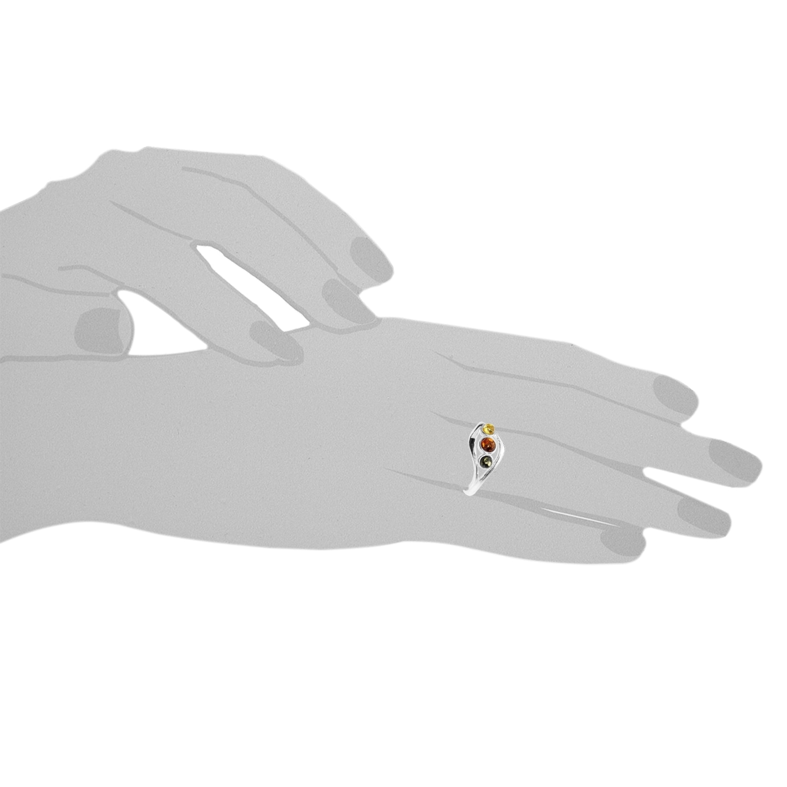 OSTSEE-SCHMUCK Fingerring »Ostsee-Schmuck Ring Herdis Ring Herdis«, (1 tlg.)