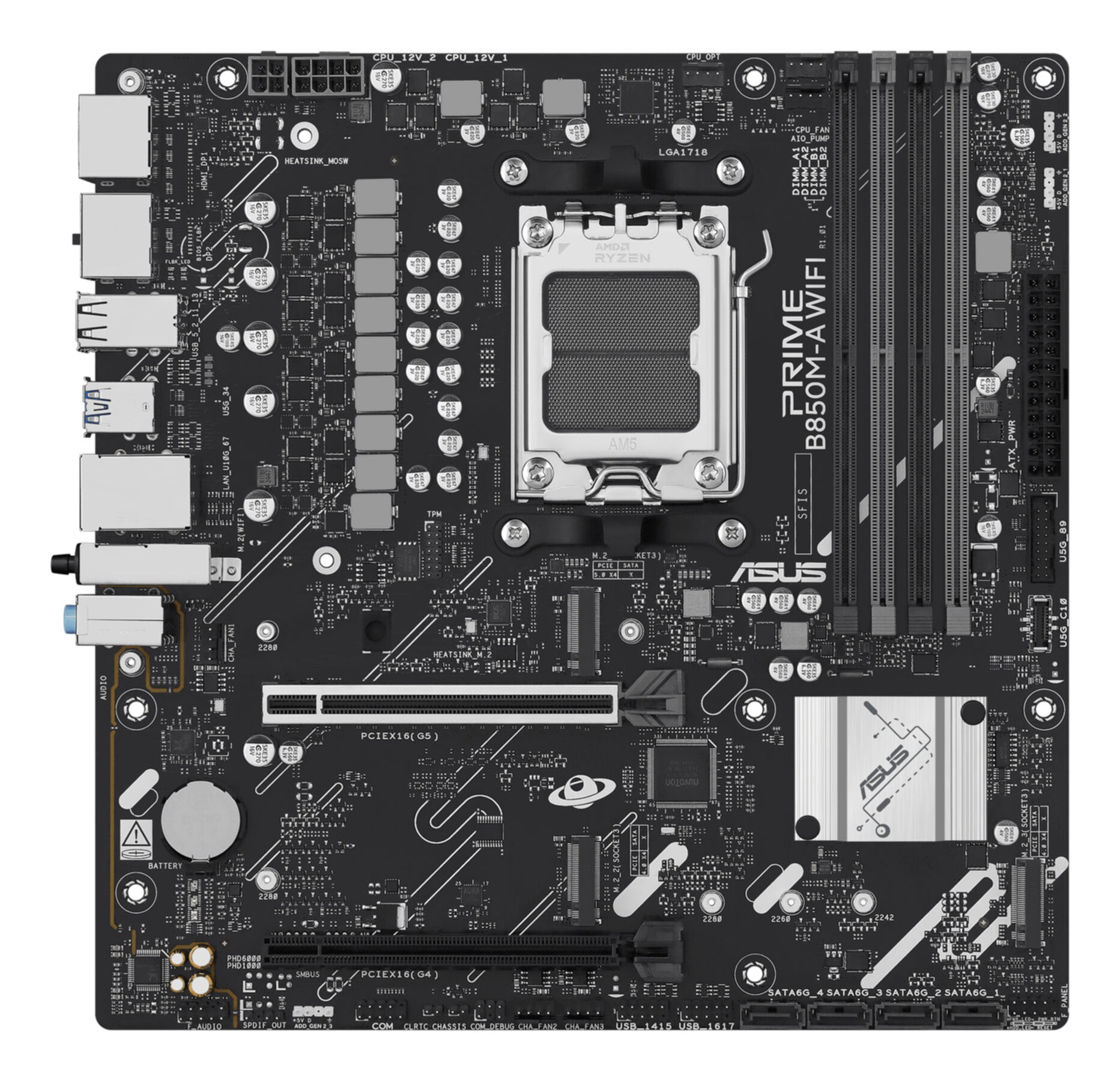 Asus Mainboard »PRIME B850M-A WIFI«