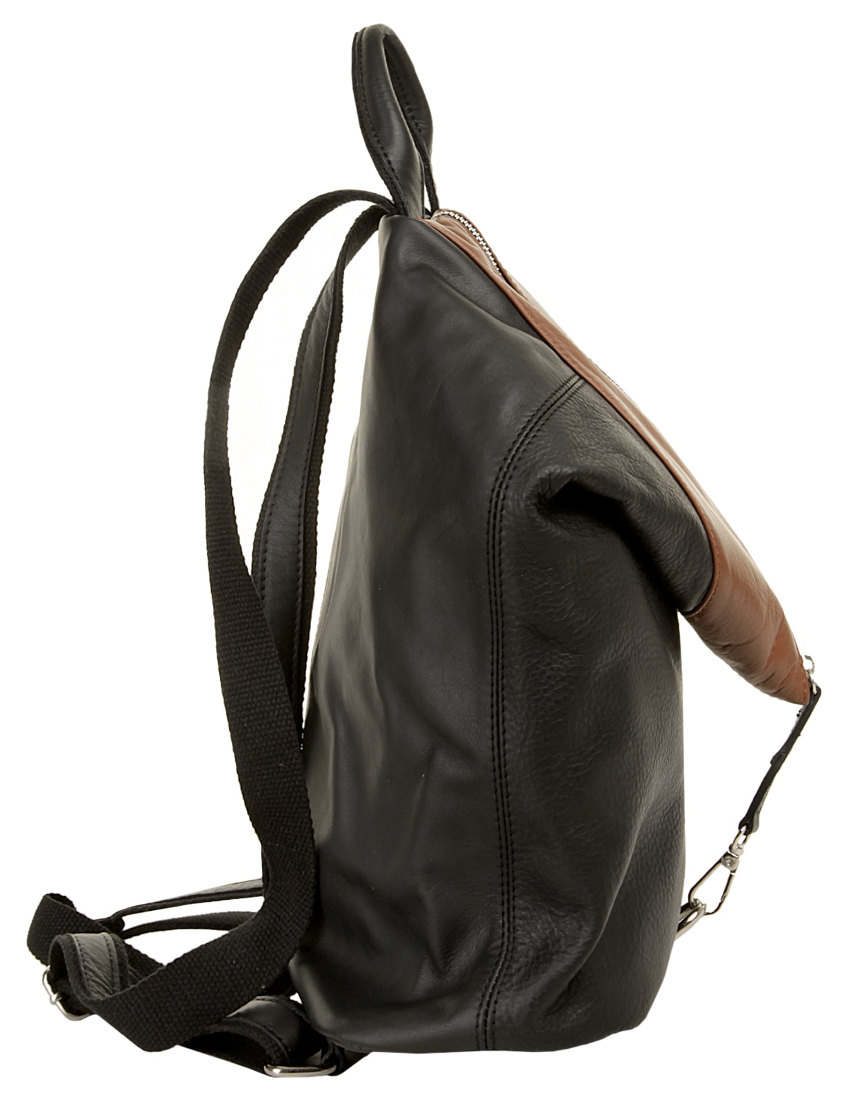 Cluty Cityrucksack, echt Leder, Made in Italy