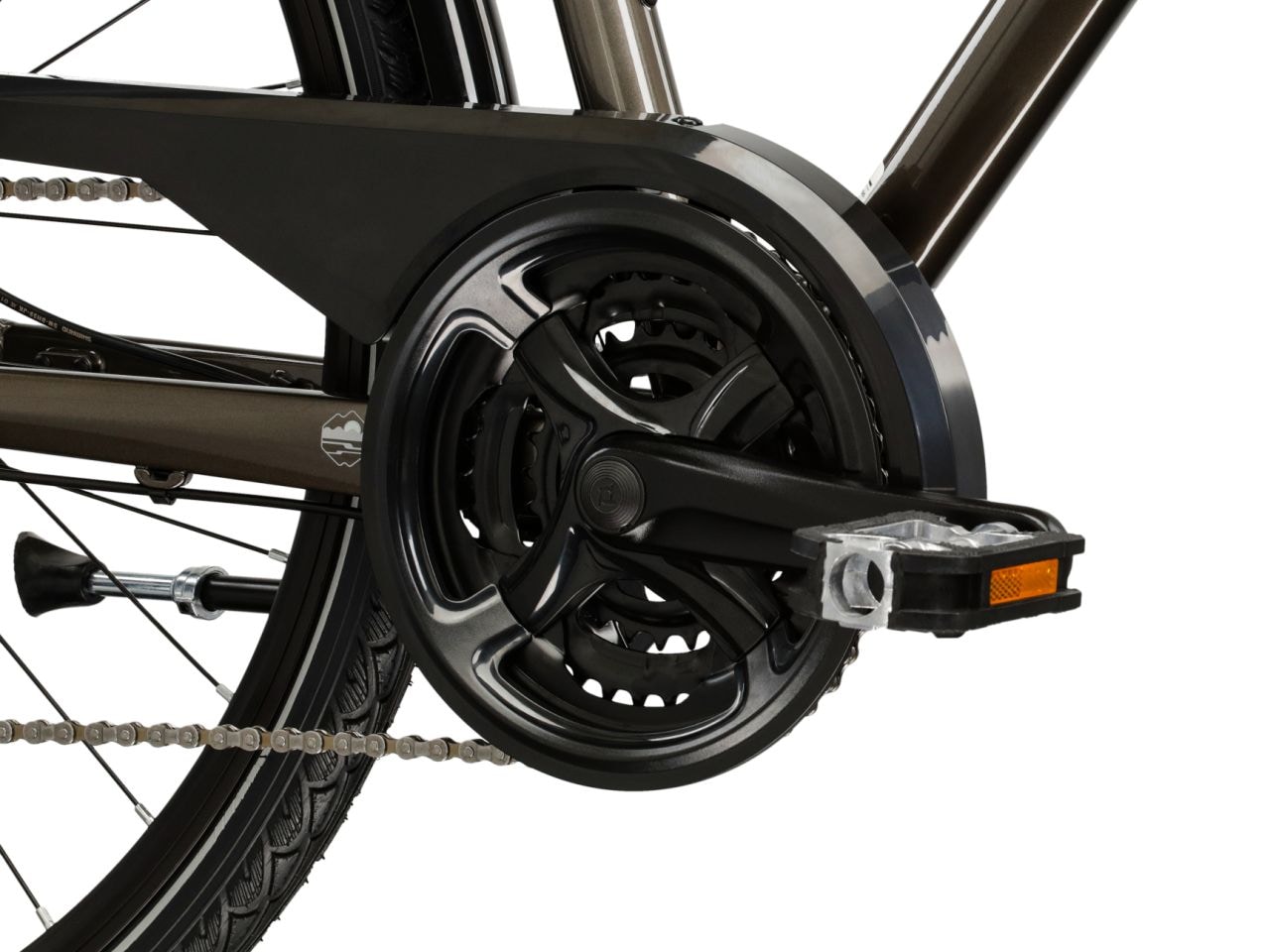 Kross Trekkingrad »Trans 4.0 braun« 24 Gang Shimano ACERA M3020 Schaltwerk Kettenschaltung