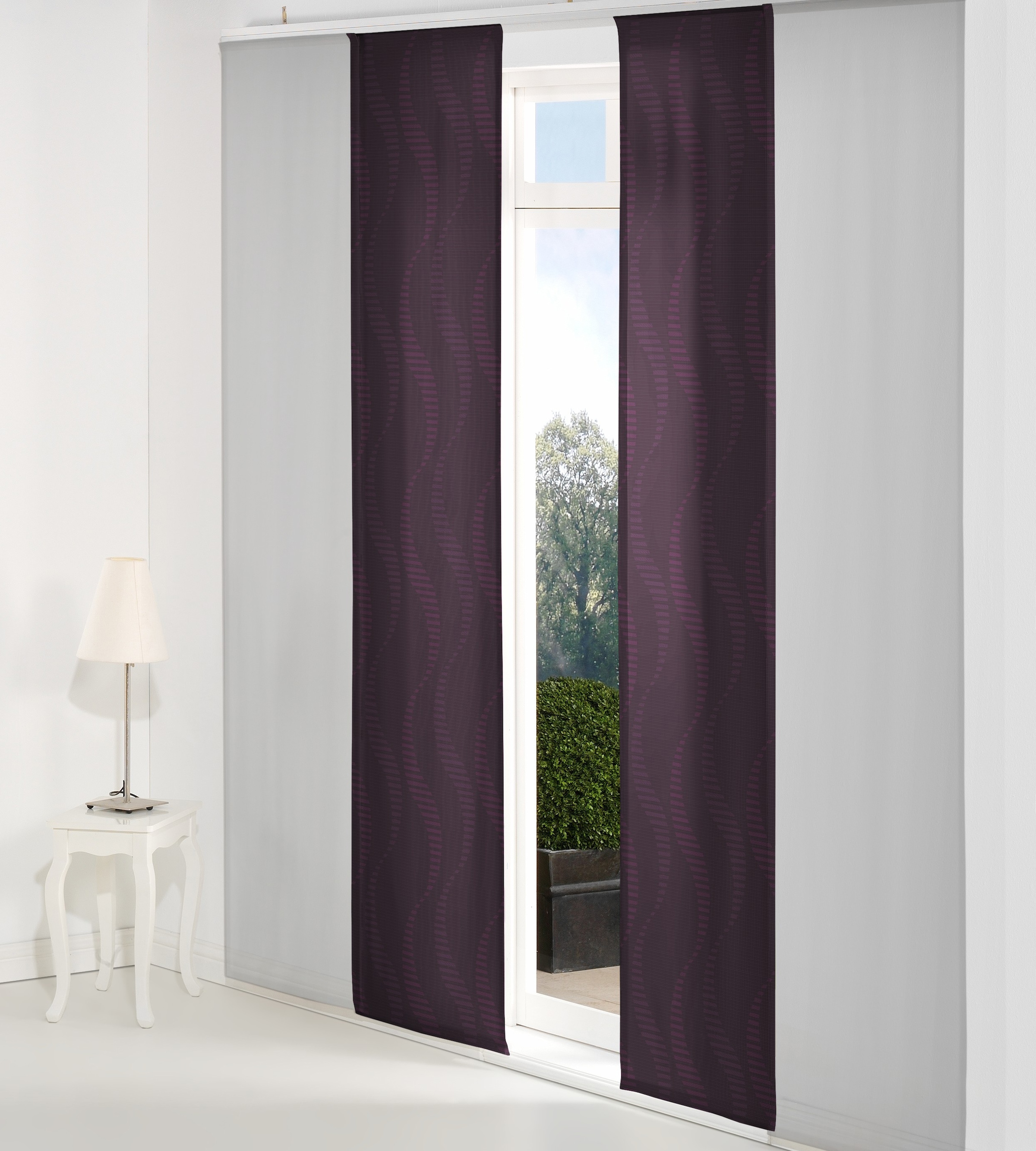 Wirth Schiebegardine »LUPARA« Paneelwagen 1 Stk. tlg. Inkl. Montagezubehör günstig online kaufen