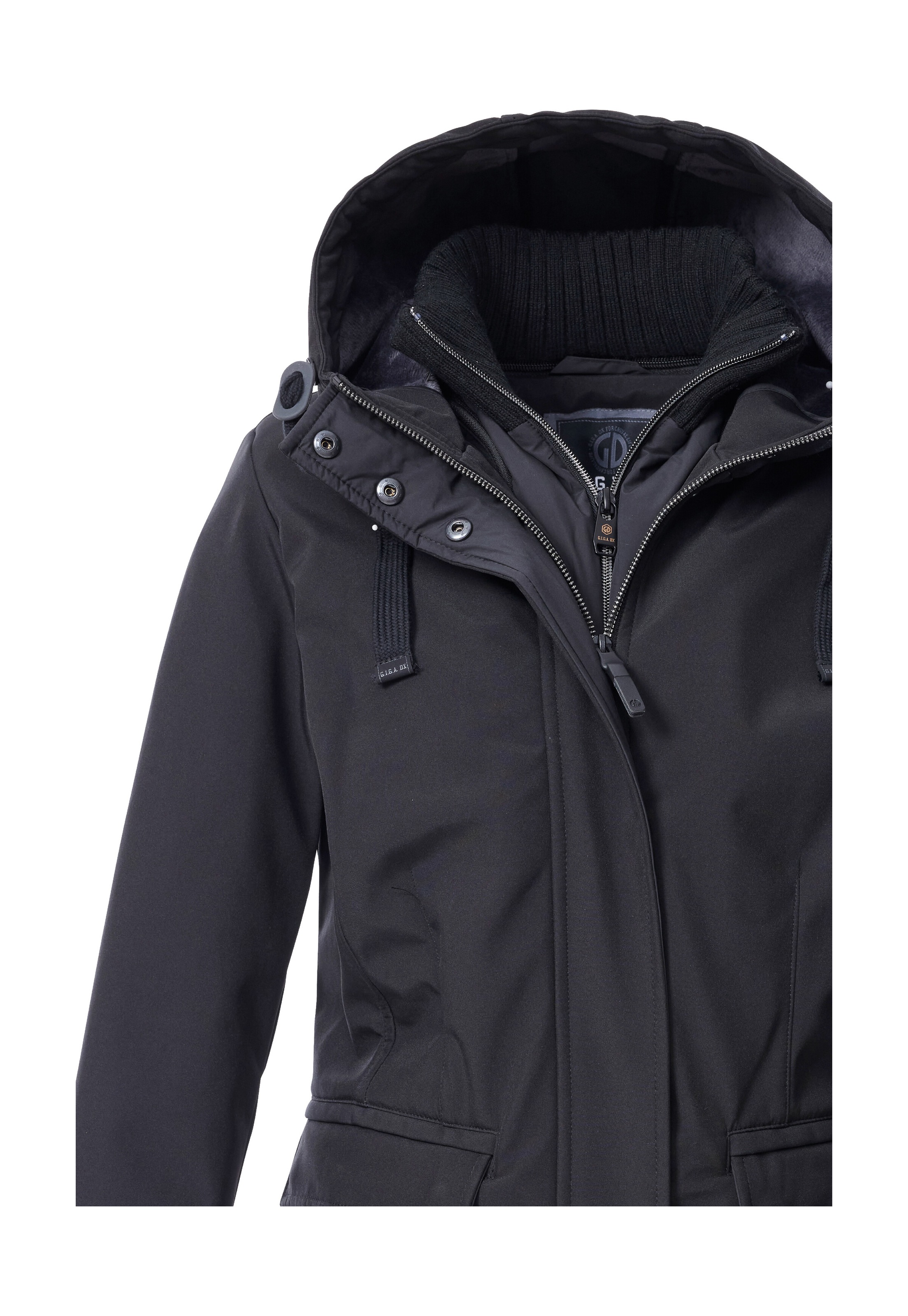 G.I.G.A. DX by killtec Softshellparka »GW 79 WMN SFTSHLL PRK«, Damen Softshellparka: wasserabweisend, atmungsaktiv