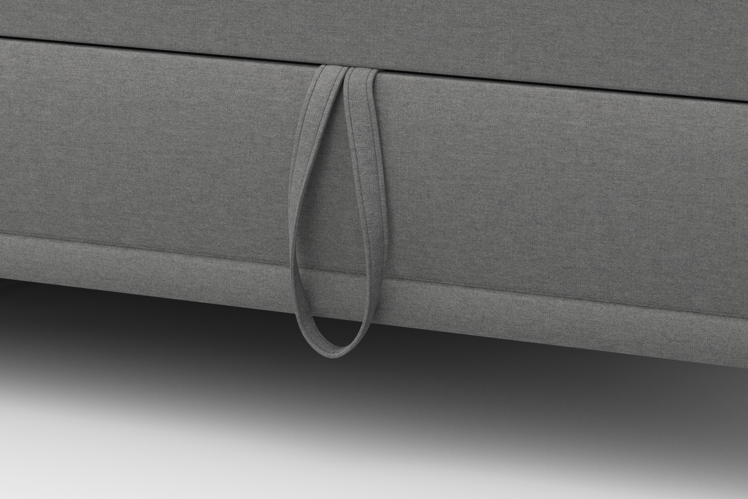 sit&more Ecksofa »Cabrio L-Form, mit Sitztiefenverstellung, Arm- und Kopfteilverstellung«, 2 Nierenkissen, Federkern, optional Bettfunktion und Stauraum