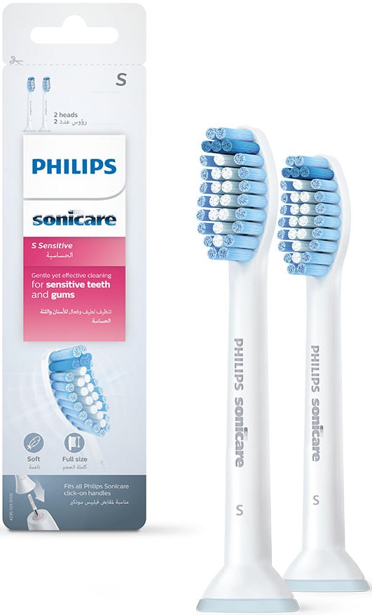Philips Sonicare Aufsteckbürsten »S Schalltechnologie, bestellen Standard allen mit HX6052/07«, Sonicare-Zahnbürsten online mit Sensitive kompatibel