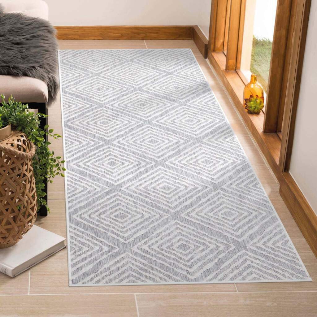Carpet City Outdoorteppich »Outdoor 464«, rechteckig, 5 mm Höhe, Läufer, UV-beständig, Flachgewebe, auch quadratisch, In- und Outdoor