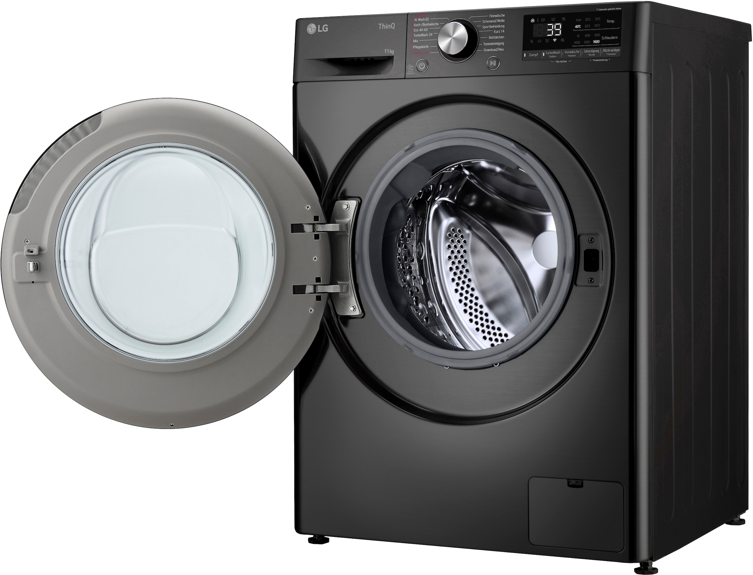 LG Waschmaschine Serie 7 »F6WR701YB«, 11 kg, 1600 U/min, Steam Funktion