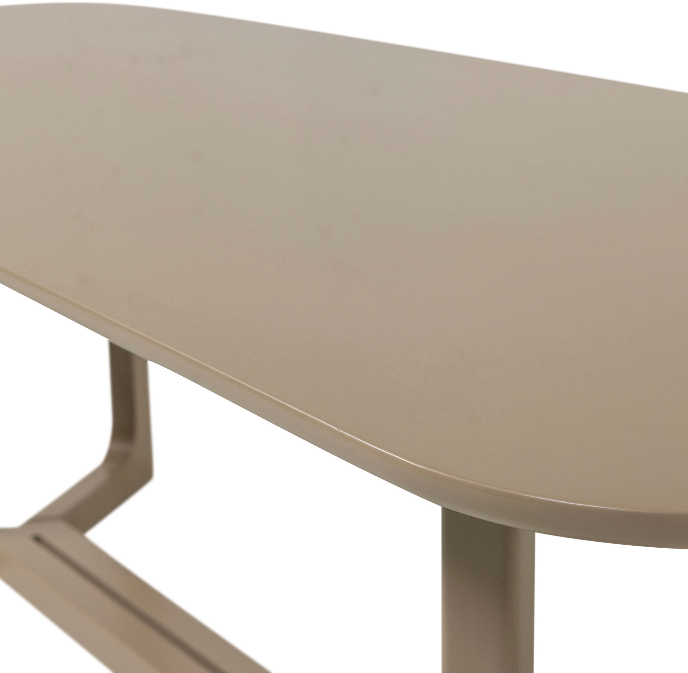 WOOOD Esstisch »Ferion mit Massivmangoholz und modernem form B 240 x T 90 x H 76 cm« Tragkraft 100 kg, einfach zu montieren, sichtbare Maserung