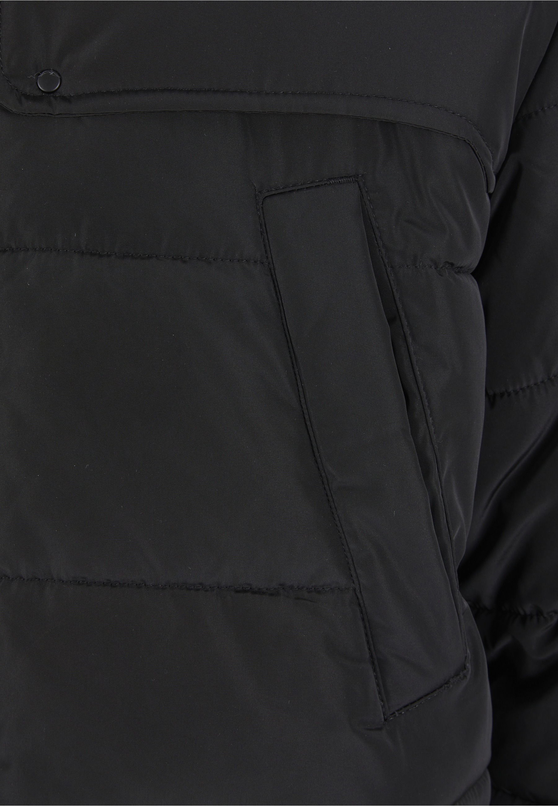 URBAN CLASSICS Winterjacke »Urban Classics Puffer Jacket With Detachable Fur Collar« 1 Stk. tlg. ohne Kapuze