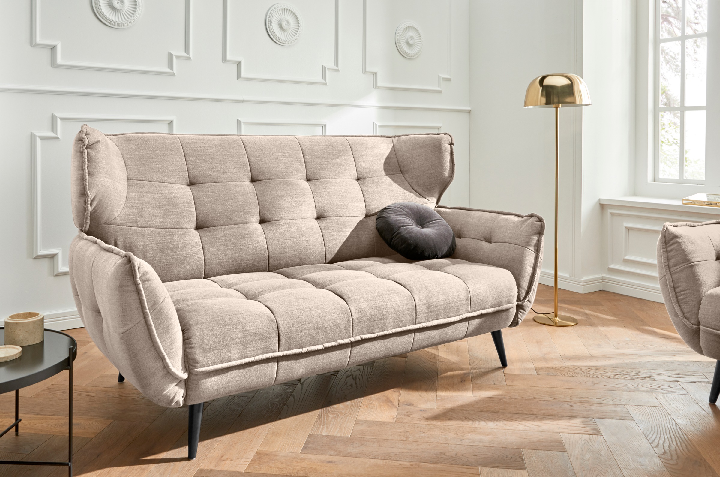Leonique 2-Sitzer »Ariana«, Big-Sofa bzw. stylischer Hochlehner günstig online kaufen