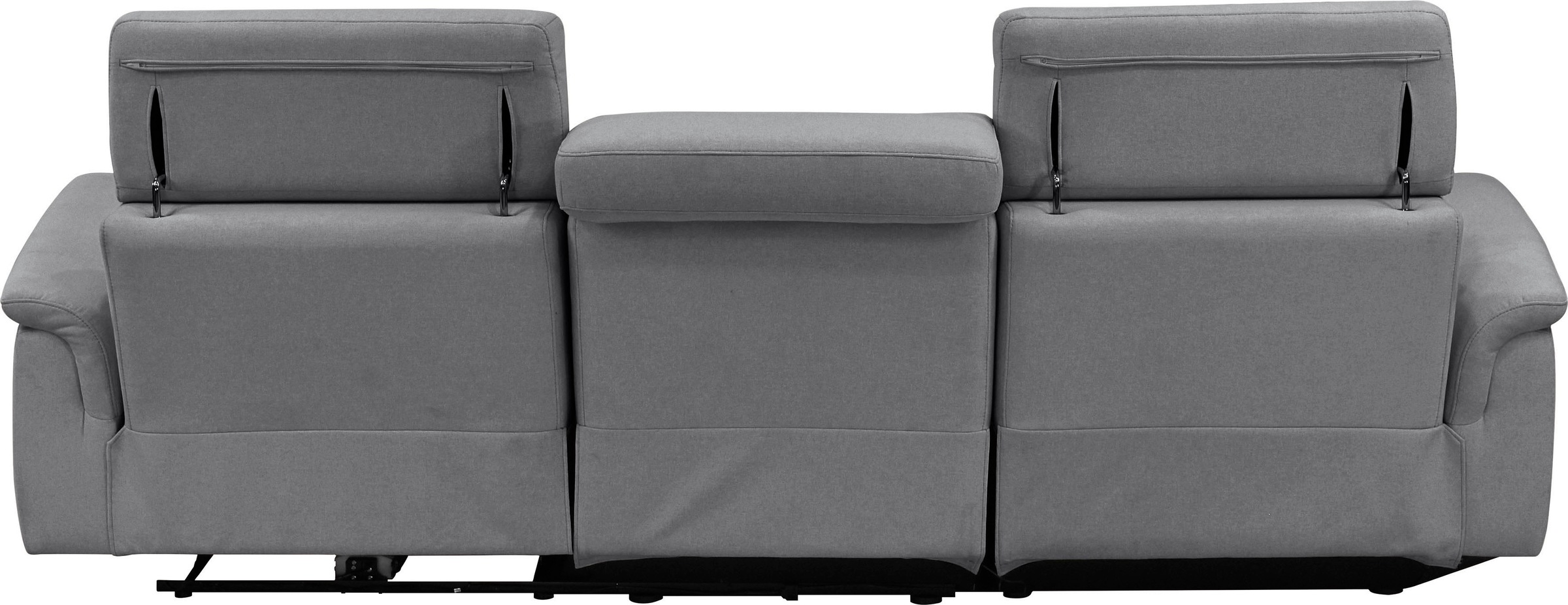 Home affaire Ecksofa »Pareli, L-Form, 259cm,m. Recamiere, Echtleder, Kunstl günstig online kaufen