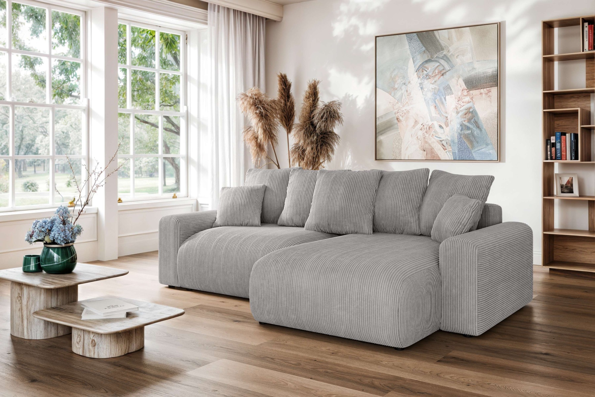 Home affaire Ecksofa »LAKESIDE klein mit Bettfunktion und Bettkasten, B/T/H günstig online kaufen