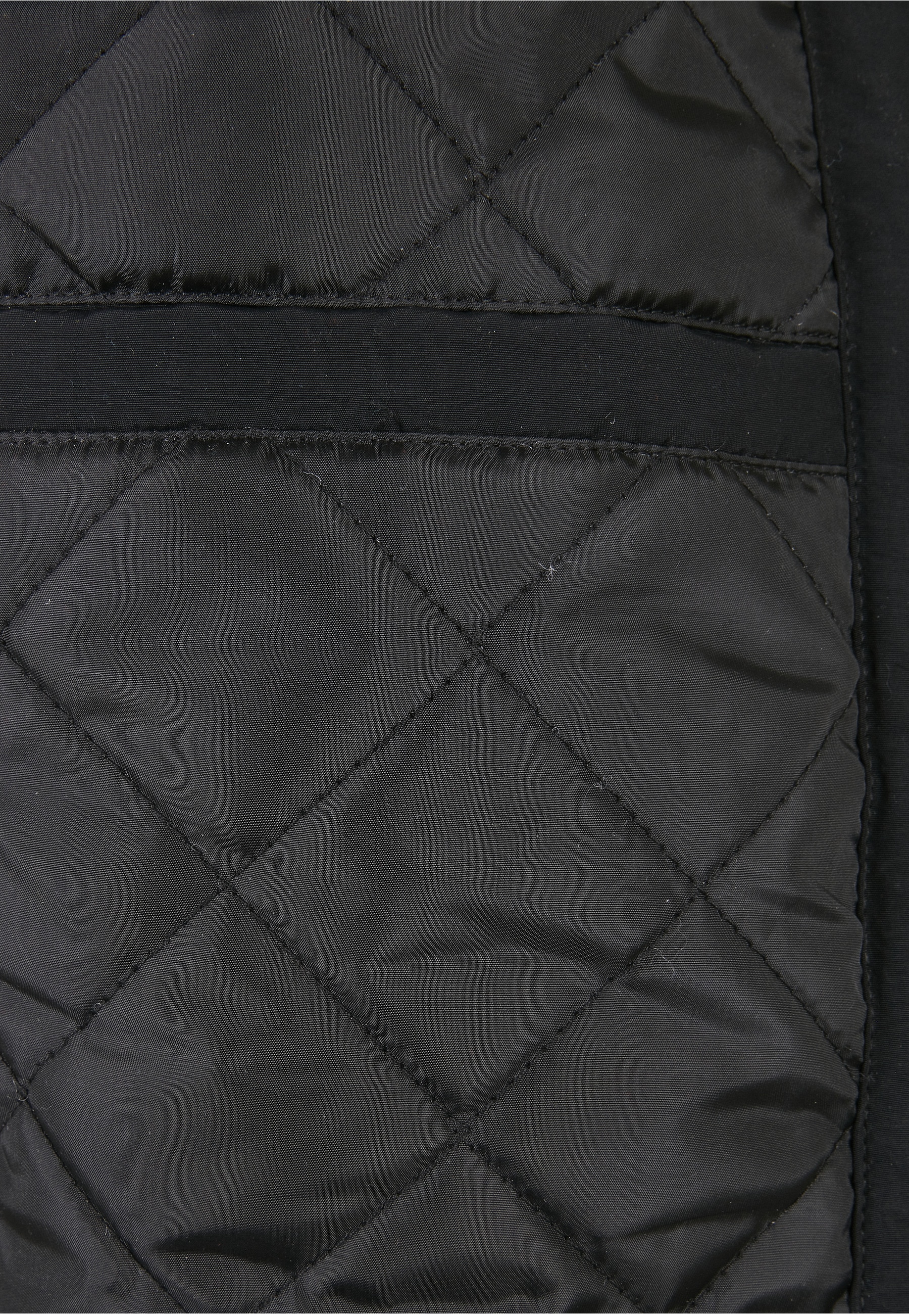 URBAN CLASSICS Winterjacke »Urban Classics Herren Light Parka« 1 Stk. tlg. mit Kapuze