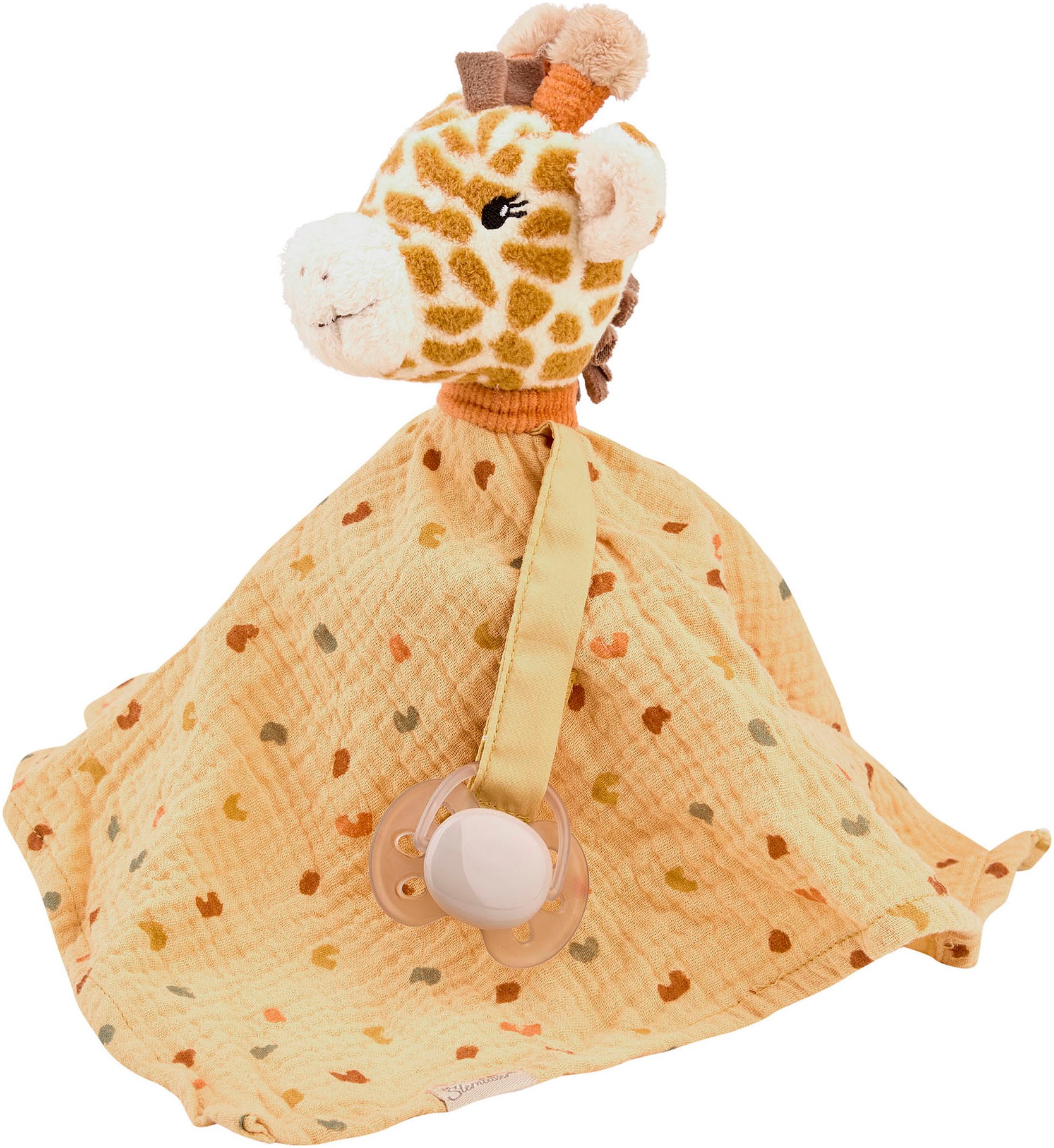 Sterntaler® Schmusetuch »Träumli-Set Giraffe Kaya«, (Set, 2 tlg.)