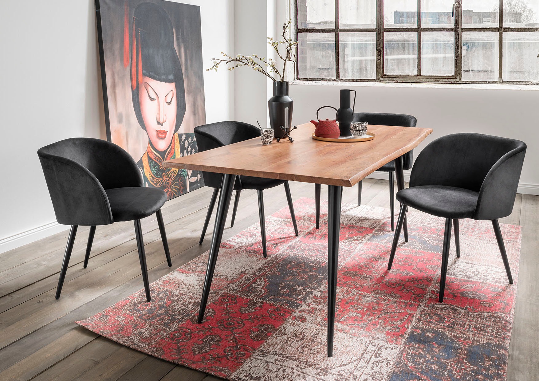 Paroli Esstisch »Hannah« in 3 Breiten günstig online kaufen