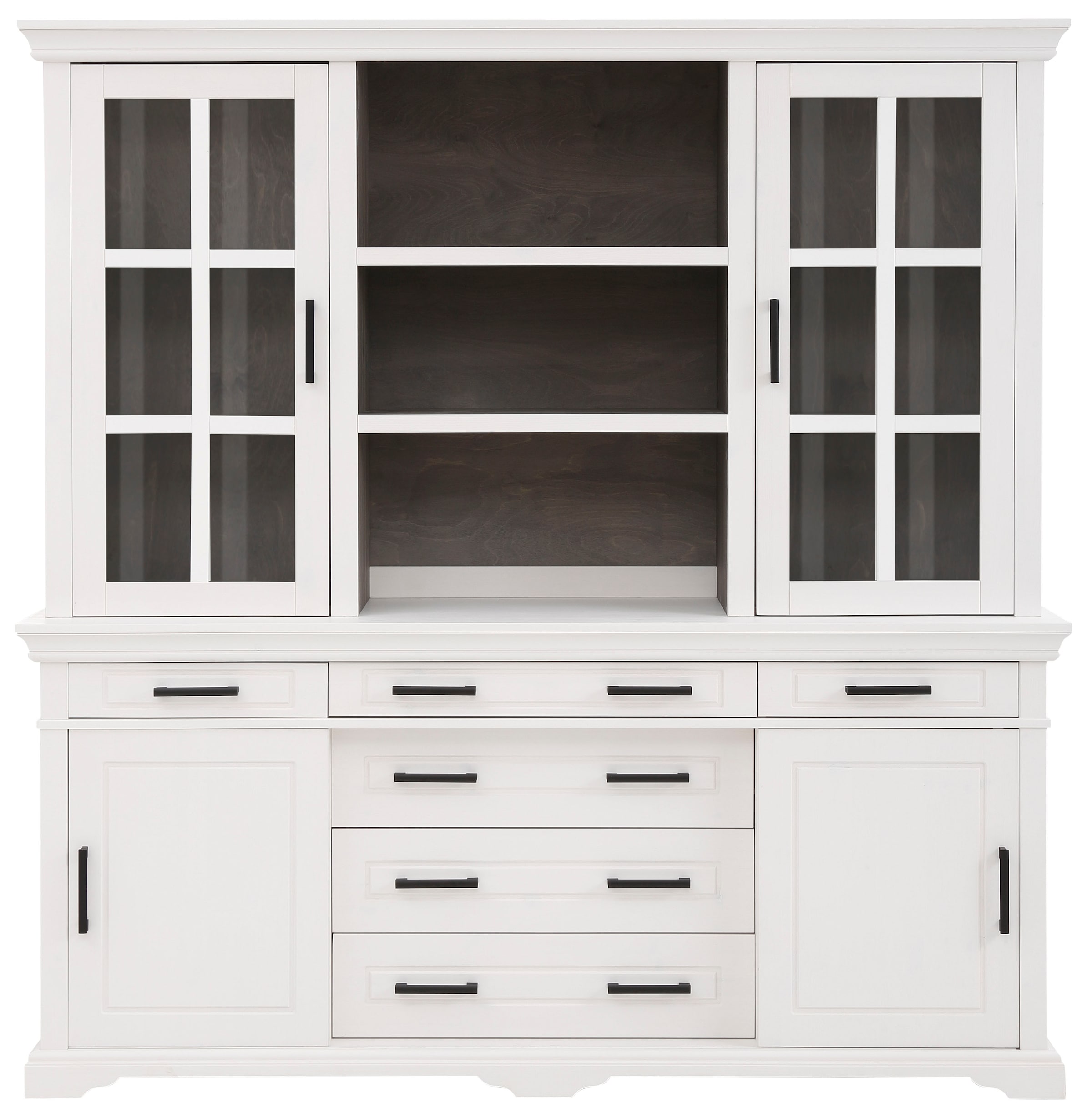 Home affaire Buffet »Anabel«, aus massiver Kiefer, mit Schiebetüren, Breite 186 cm