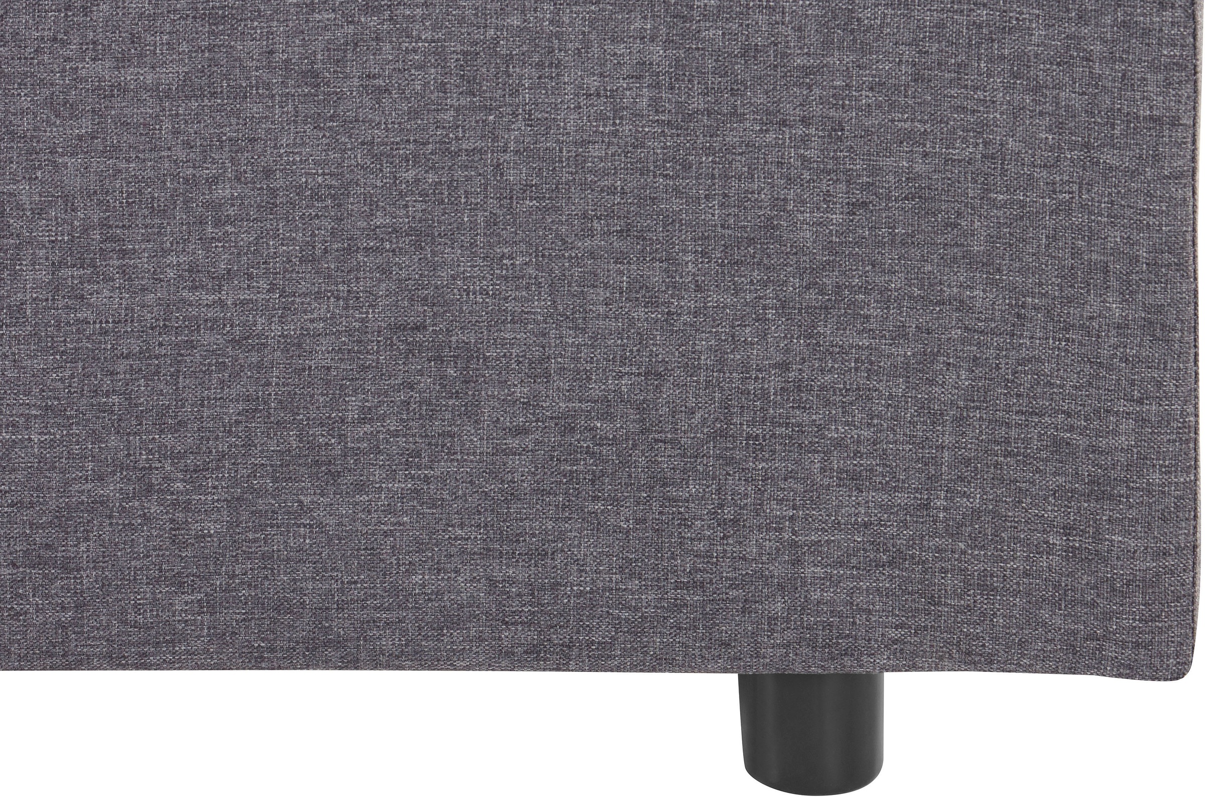 INOSIGN Boxbett »Luan«, Schubkästen, LED-Beleuchtung und Topper, in Breite 120 cm und 180 cm
