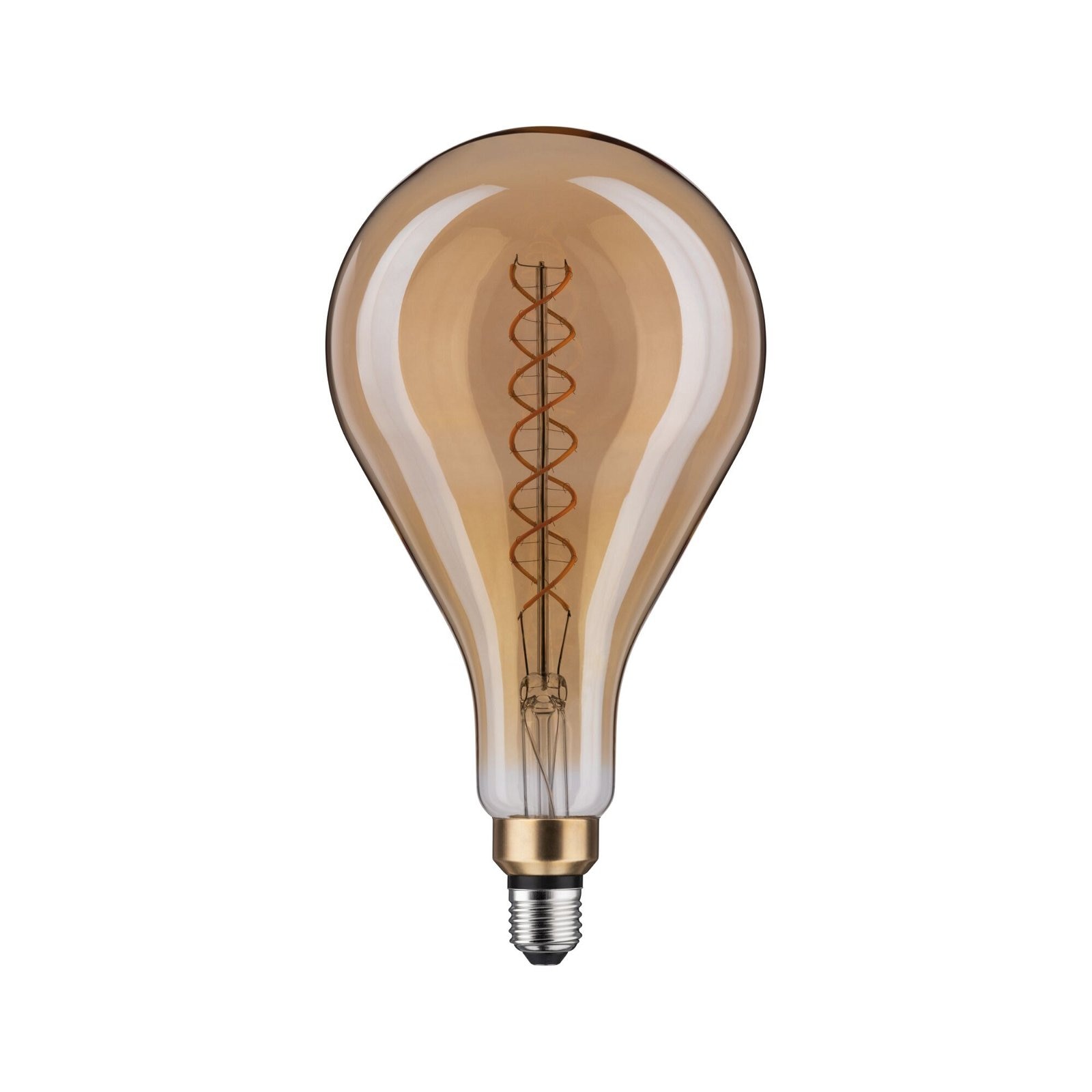 Paulmann LED-Leuchtmittel »BigDrop 400lm 1800K gold 7W doppel spiral 230V F günstig online kaufen