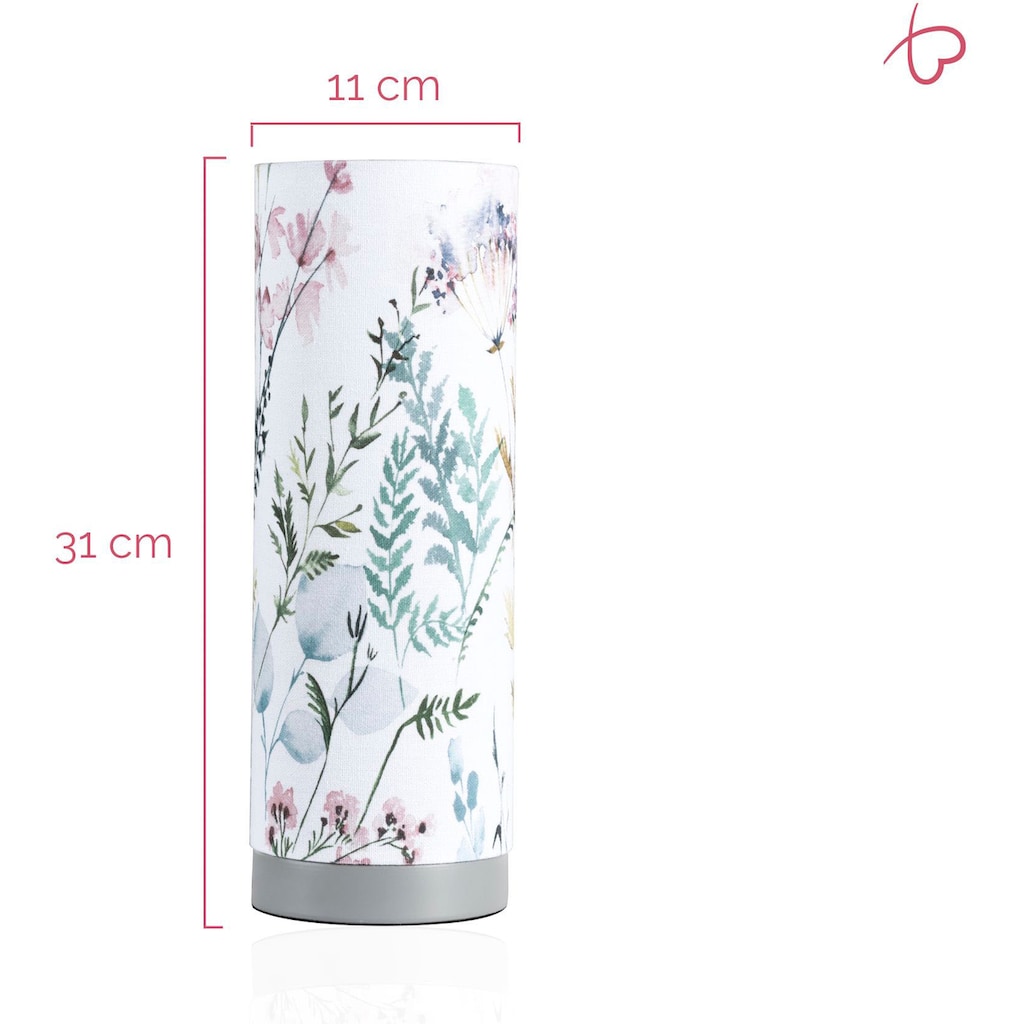 Pauleen Tischleuchte »Flowery Romance«, 1 flammig-flammig