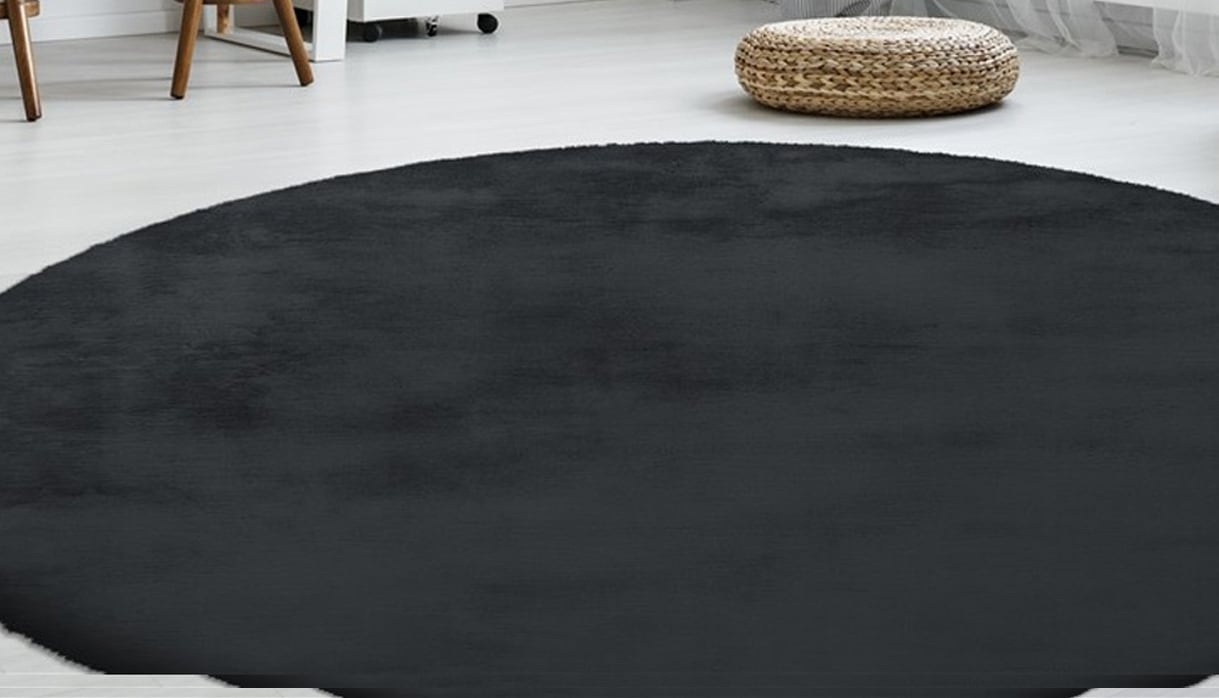 calo-deluxe Fellteppich »Vogesen 212«, rund, 45 mm Höhe, Kunstfell, Wohnzim günstig online kaufen