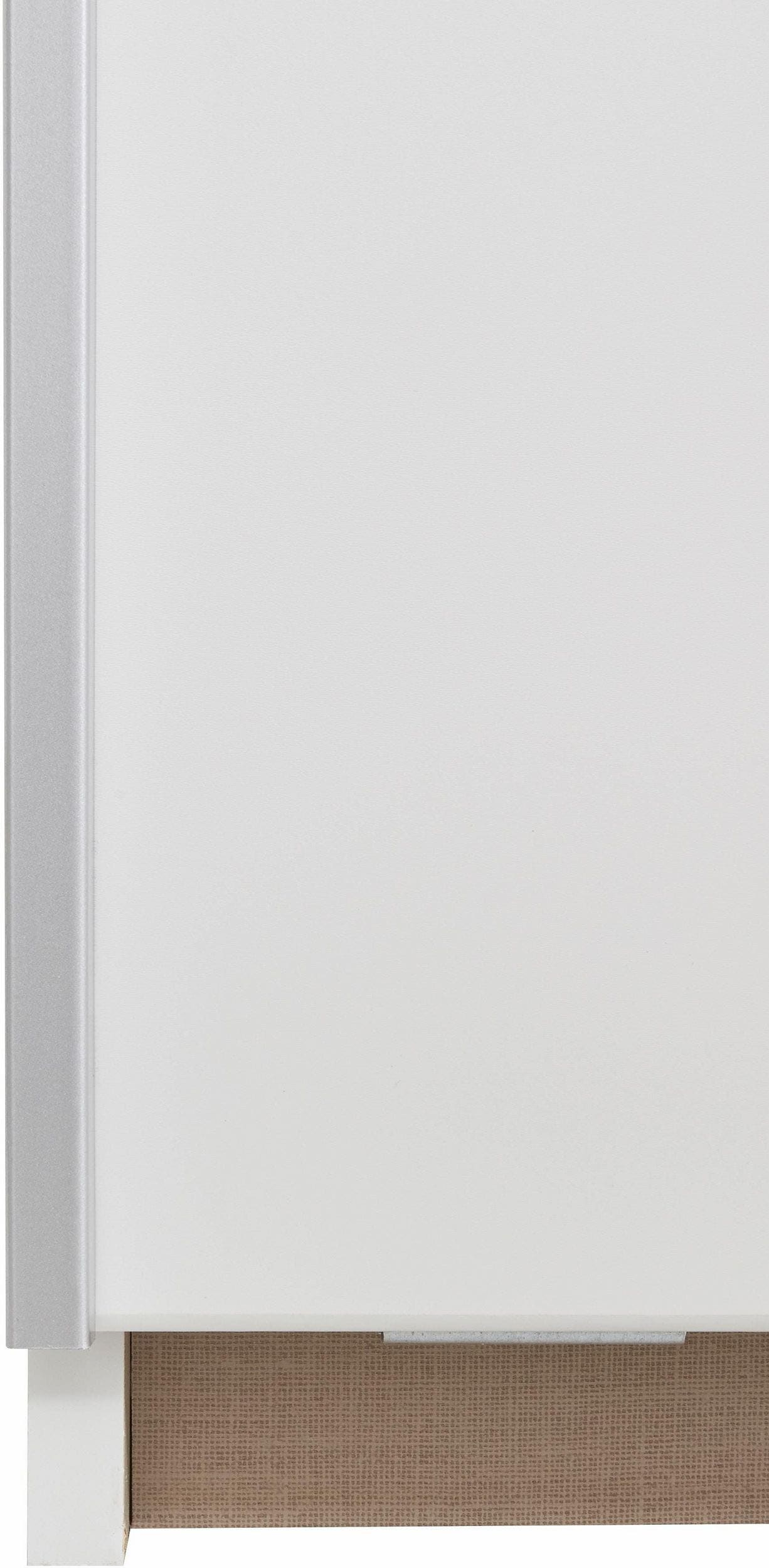 rauch Schwebetürenschrank »Kleiderschrank Schrank Garderobe Kinderzimmerschrank NOOSA«, mit Bauchbinde in Absetzfarbe sowie Metallgriffleisten MADE IN GERMANY
