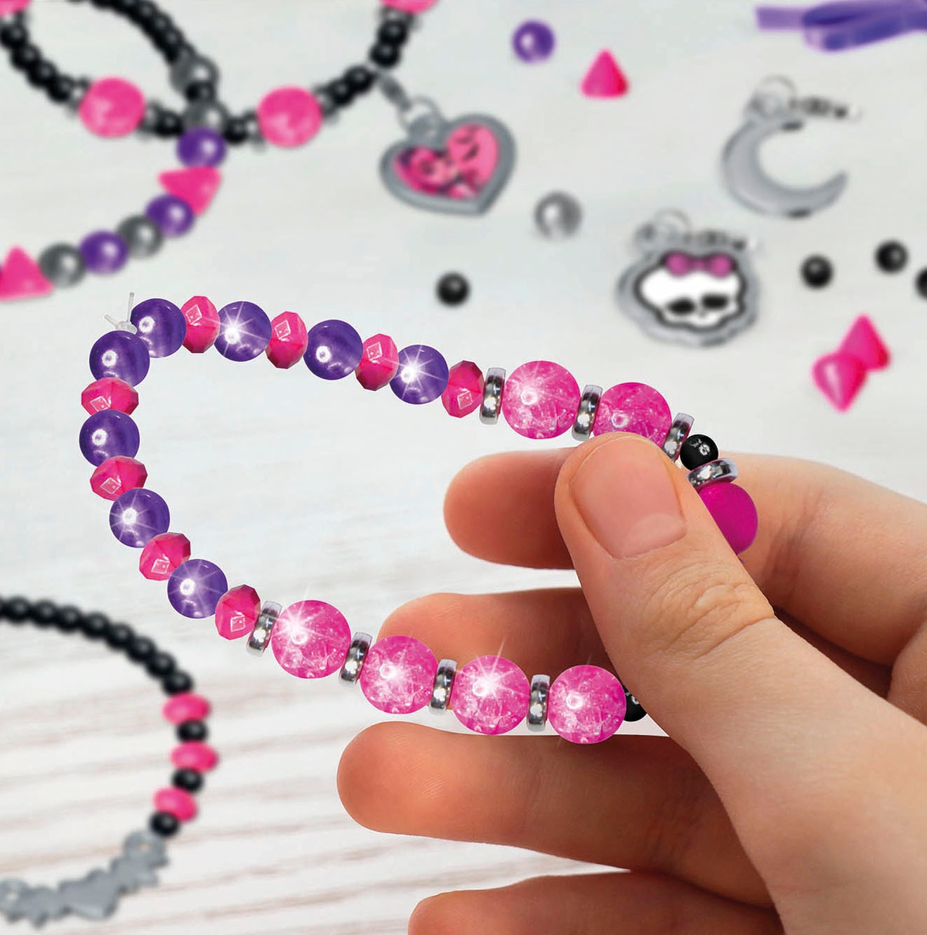 Kreativset »Monster High, Armbänder«