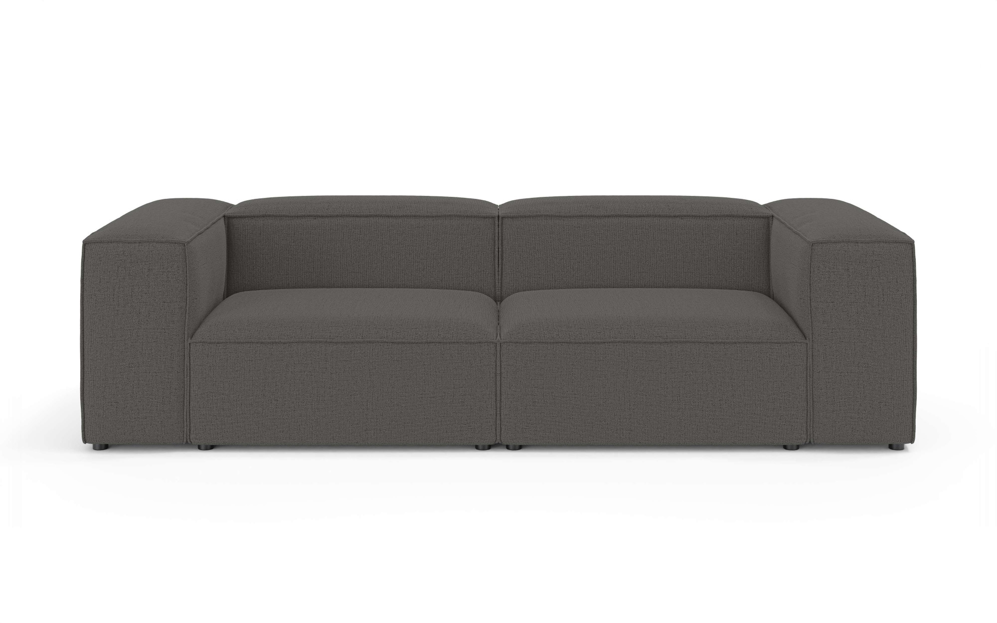 INOSIGN Big-Sofa »HAILY Modularsofa, Maße B/T/H: 260/100/72 cm«, als Modul oder separat verwendbar, für individuelle Zusammenstellung