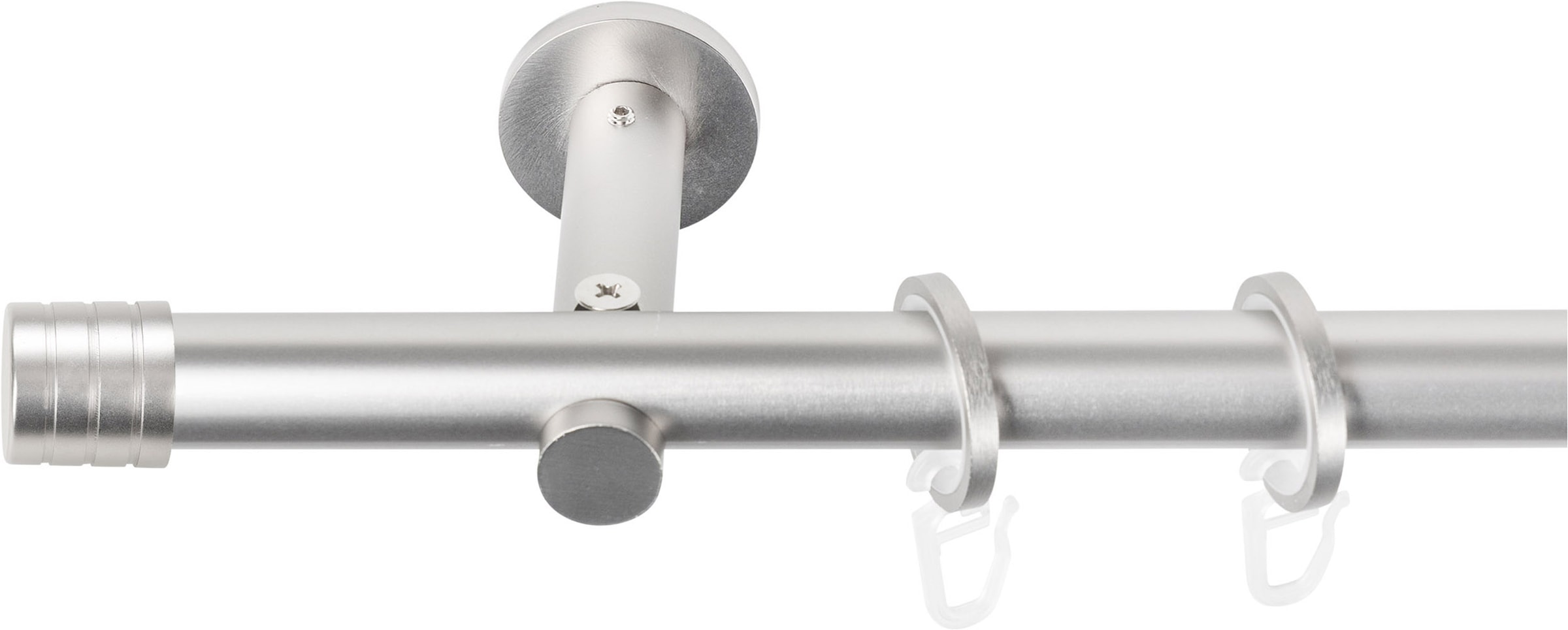 SN DECO GROUP Gardinenstange Ø 19 mm 1 läufig-läufig Fixmaß;kürzbar