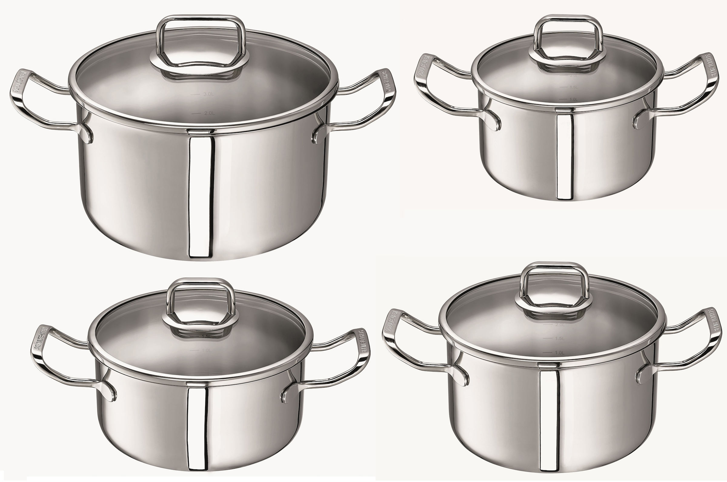 SCHULTE-UFER Topf-Set »Turbo Line« Set, je 1 Fleischtopf 16/20/24 cm, 1x Br günstig online kaufen