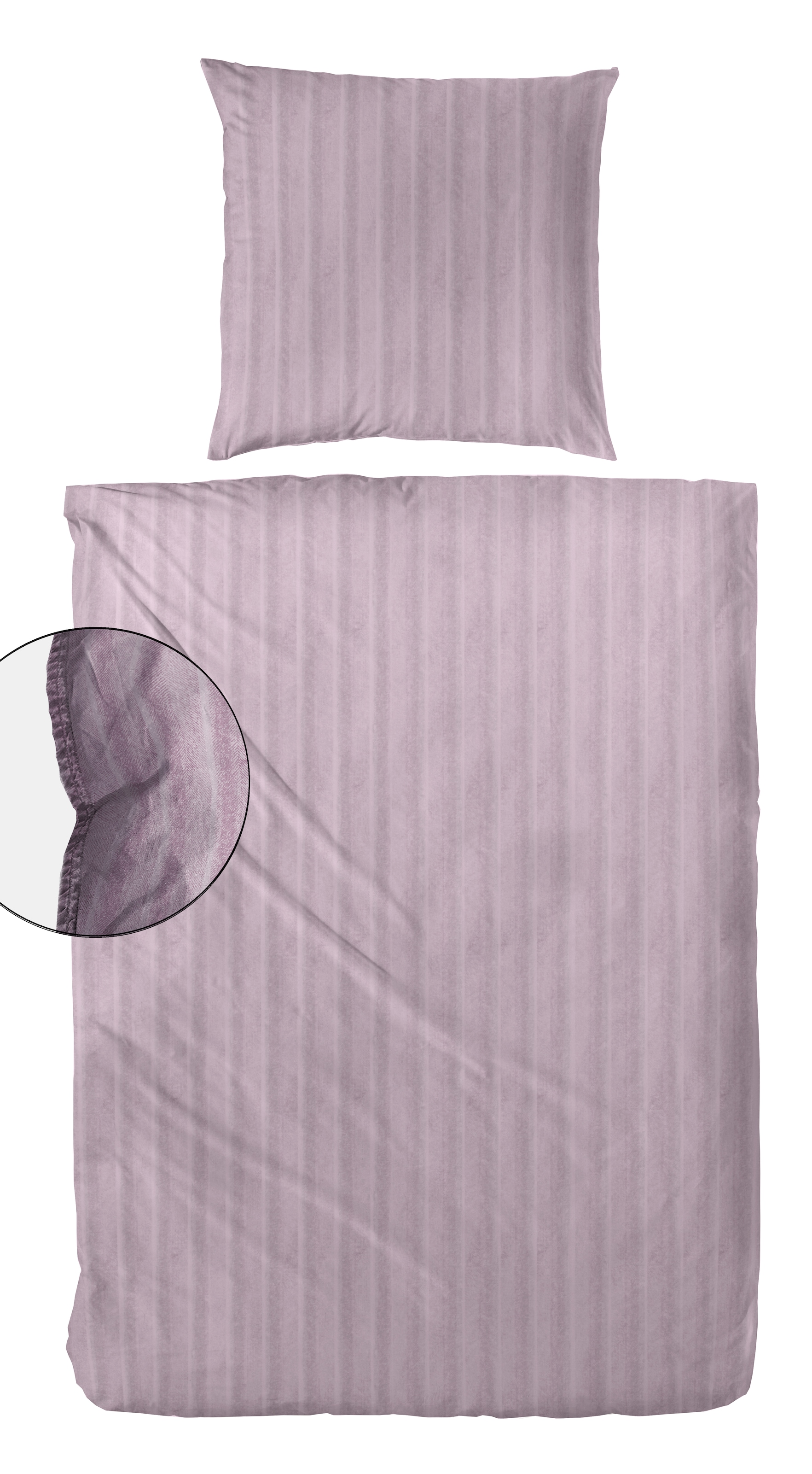 Primera Bettwäsche »Stone-Washed Style«, Bettwäsche mit Streifen aus 100 % günstig online kaufen