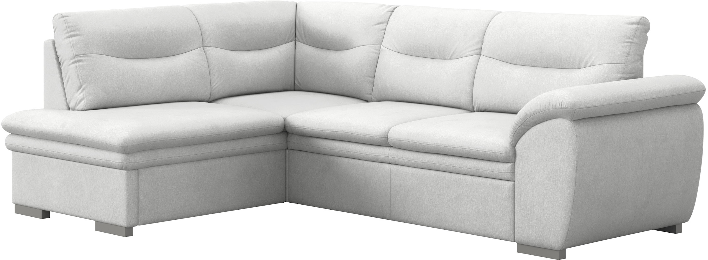 COTTA Ecksofa »Leandra L-Form«, wahlweise mit Bettfunktion & Bettkasten