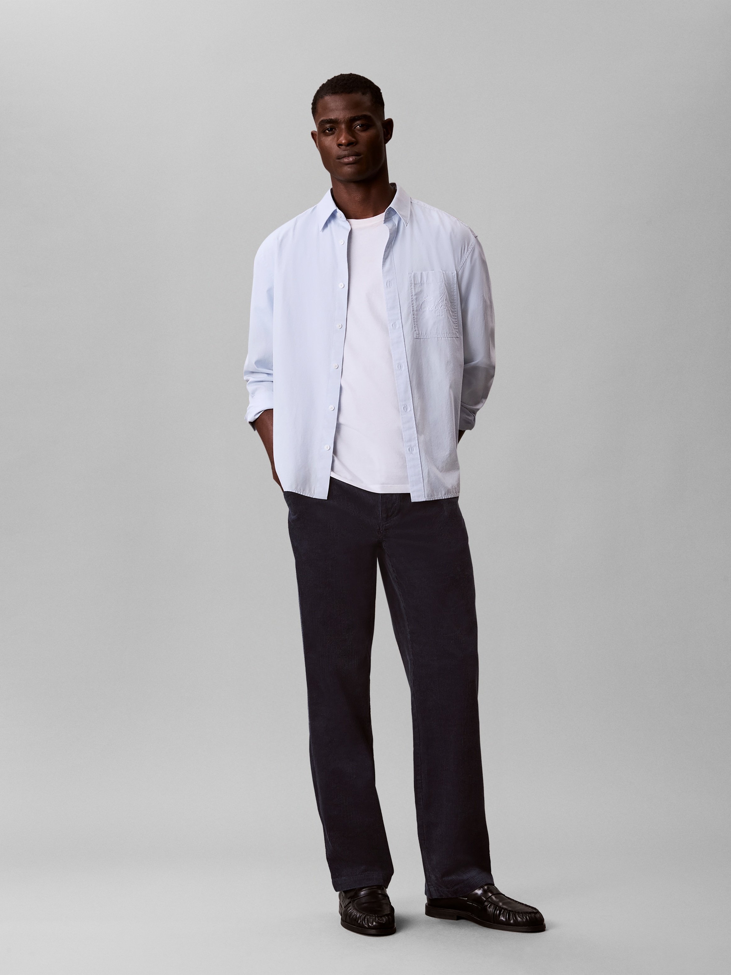 Calvin Klein Jeans Cordhose »90S STRAIGHT«  mit geradem Bein, reine Baumwolle