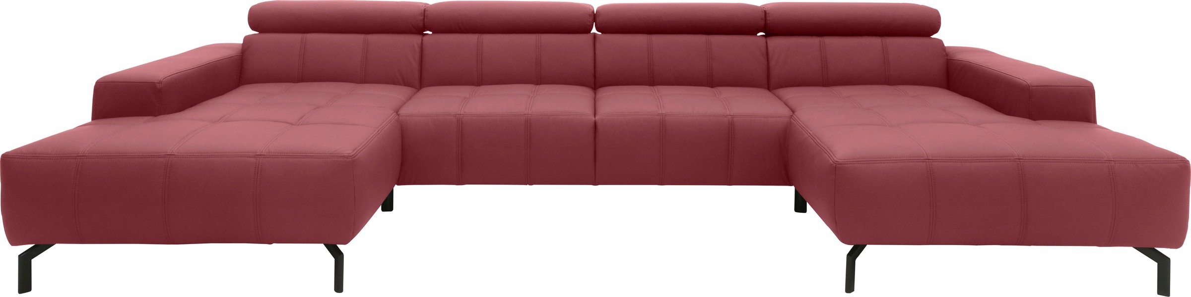 DOMO collection Wohnlandschaft »Cunelli tolle Sitznähte als Designelement, günstig online kaufen