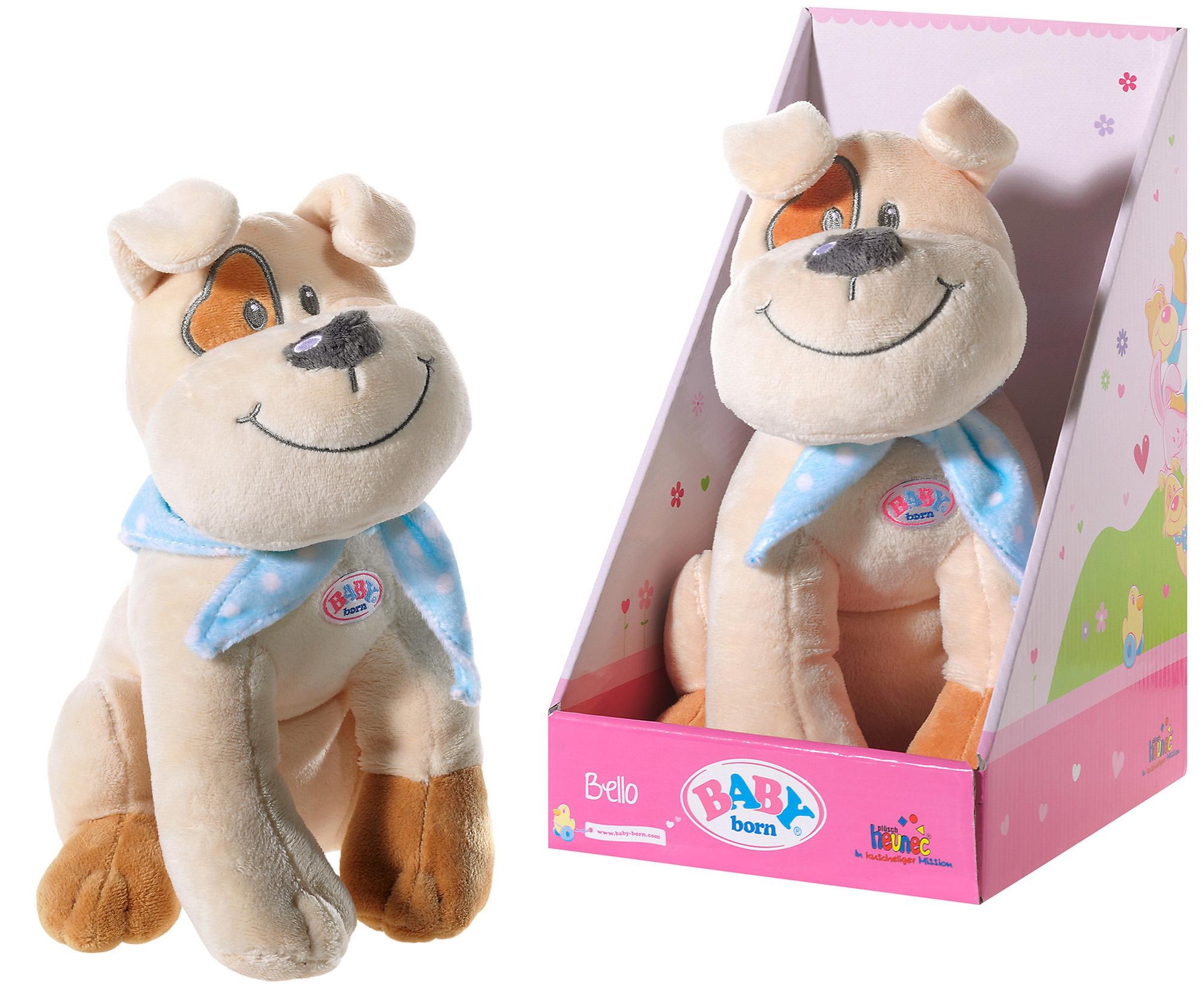 Heunec® Kuscheltier »BABY born®, Hund Bello« Quelle.de