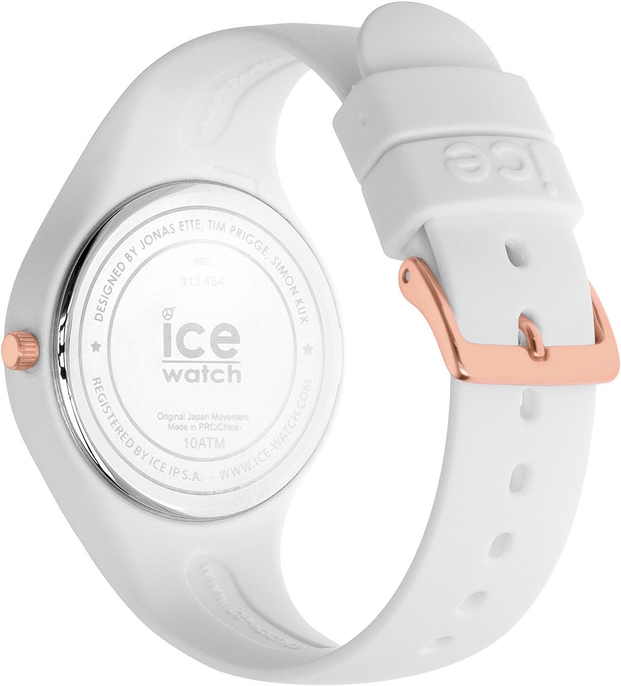 ice-watch Quarzuhr »ICE lo - S37 - 3H«, Armbanduhr, Damenuhr, Silikonarmband, analog