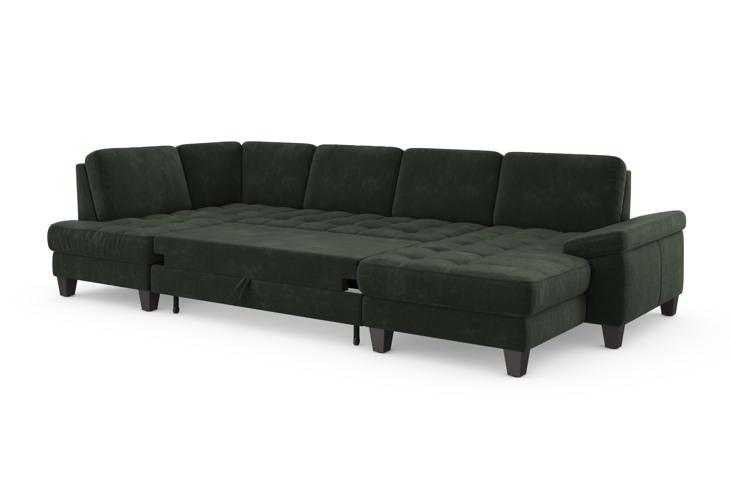 sit&more Wohnlandschaft »Westham U-Form«, wahlweise mit Bettfunktion, Bettkasten, Sitztiefenverstellung