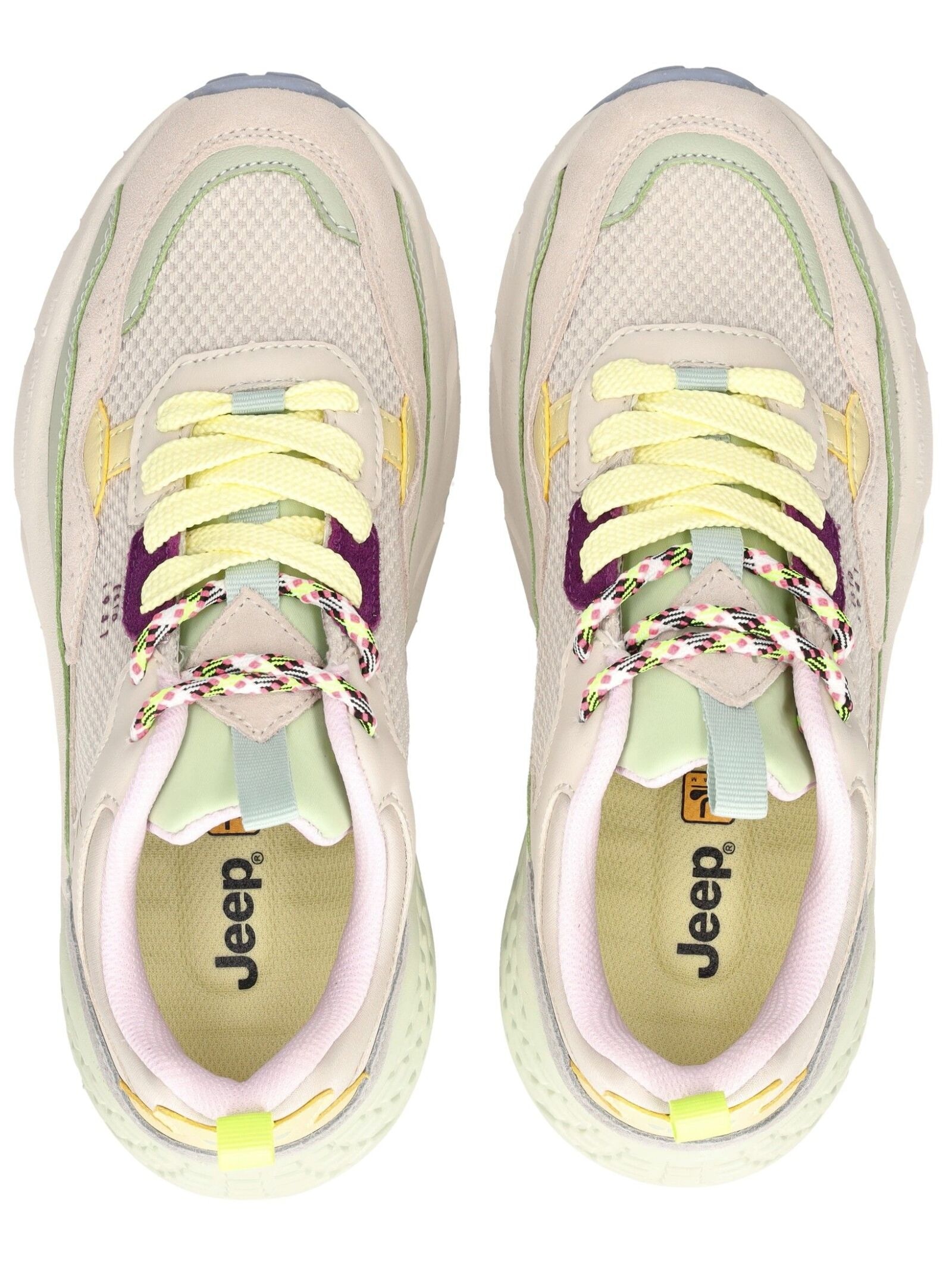 Jeep Sneaker »Jeep Sneaker Lederimitat/Textil«