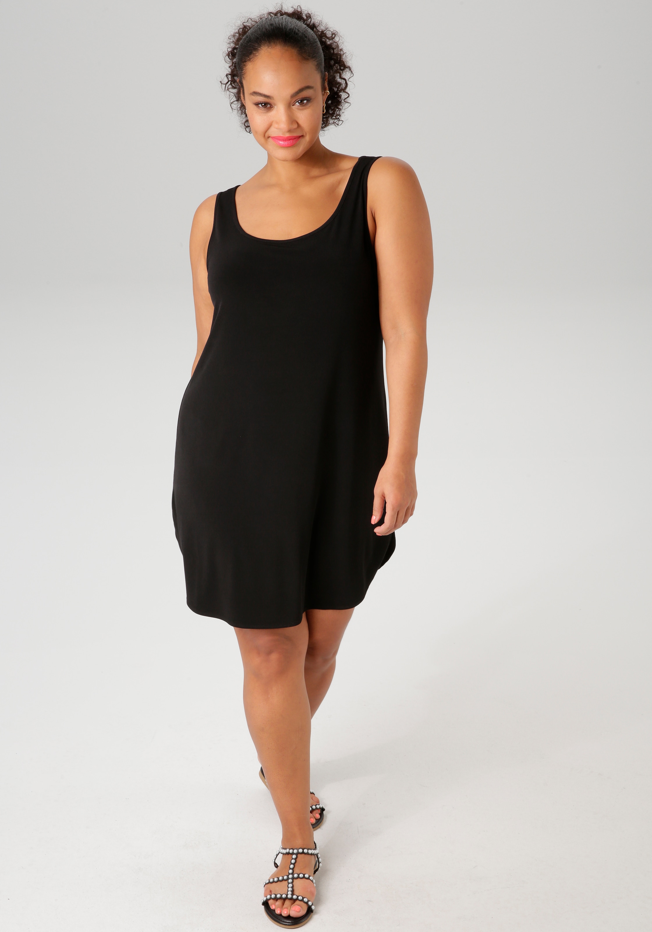Aniston PLUS Unterkleid, ideal unter transparenten Kleidern zu tragen