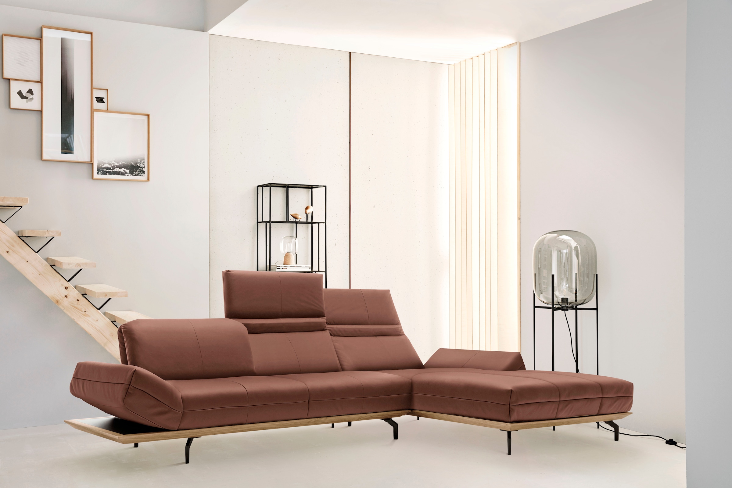 Creation BY ROLF BENZ Ecksofa »CR.420, Designecksofa, L-Form«, in 2 Qualitä günstig online kaufen