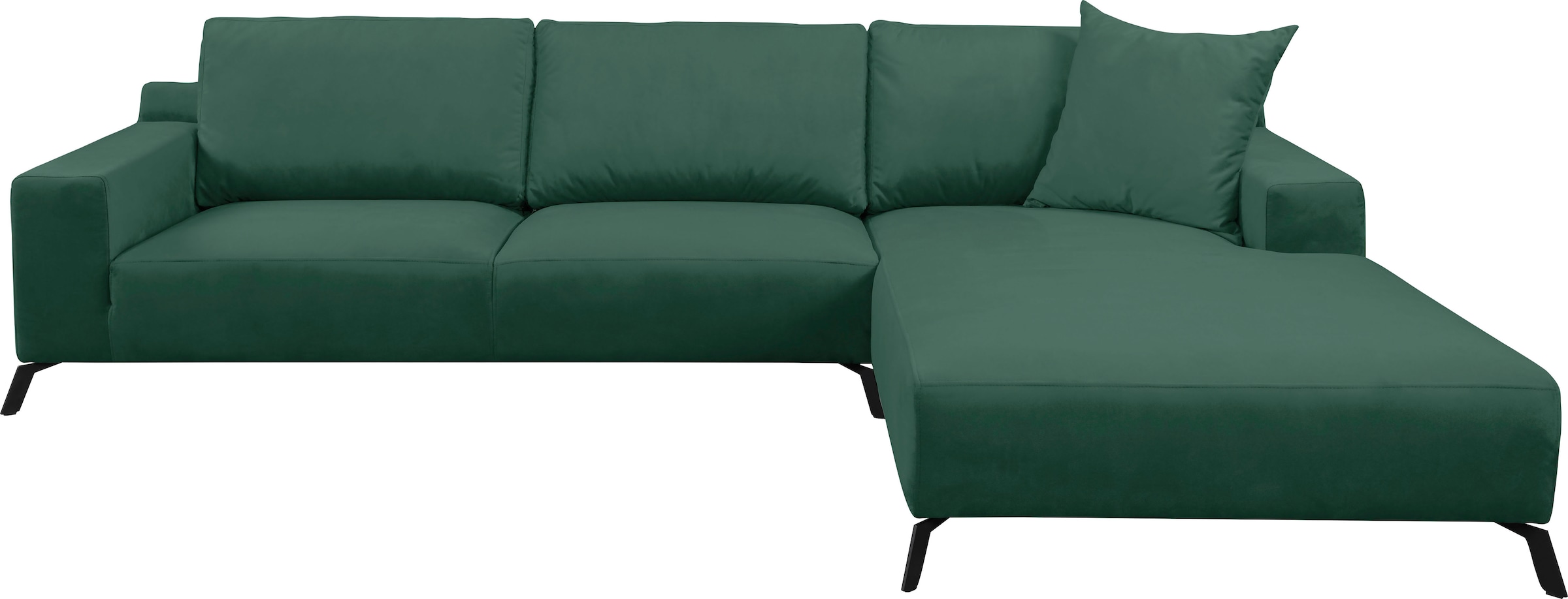 WERK2 Ecksofa "Faro L-Form", XXL Design Ecksofa mit hohem Komfort in trendi günstig online kaufen