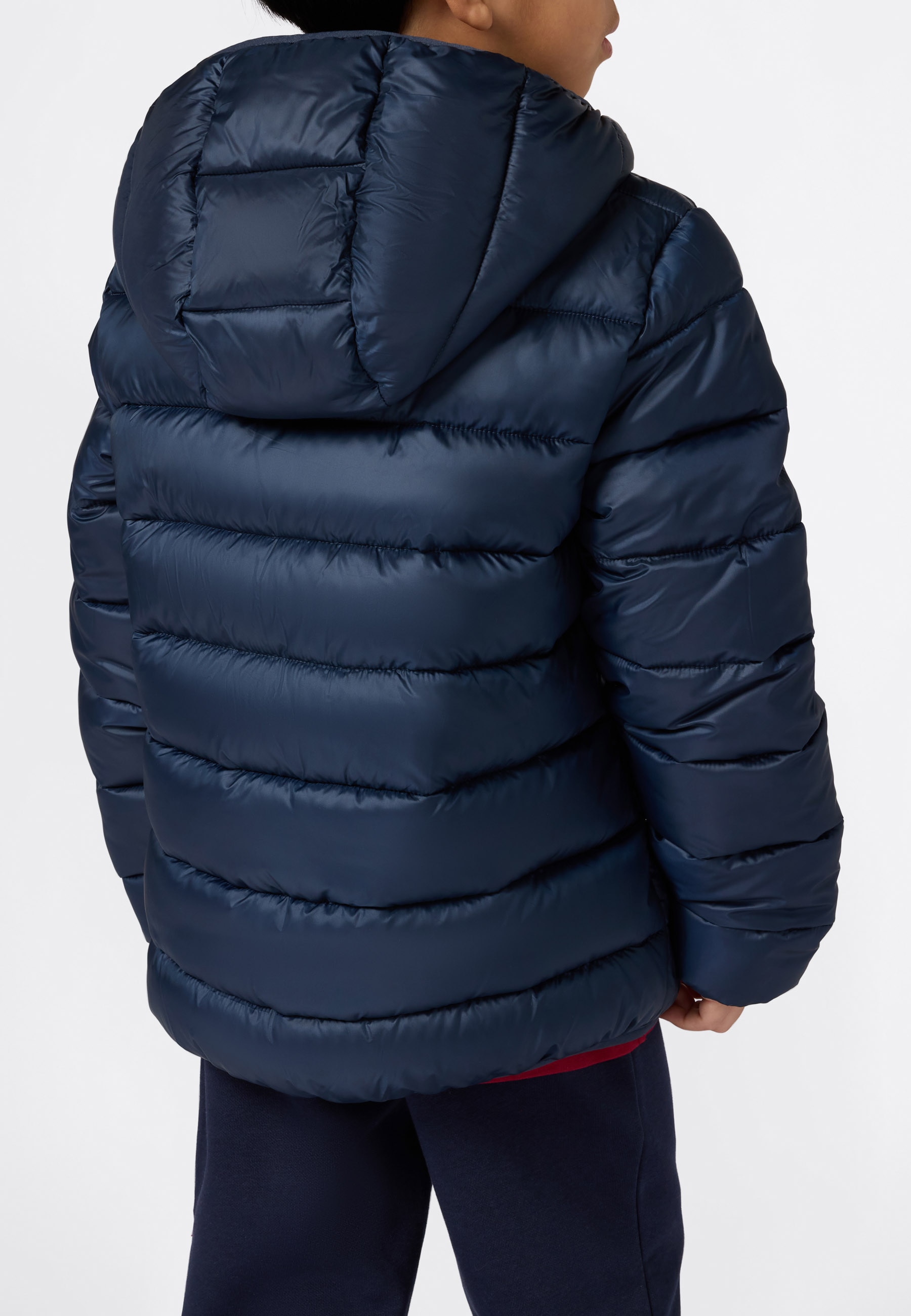 Champion Steppjacke »SPORTWEAR JACKET Standard Fit« mit verstellbarer Kapuze, Standard Fit