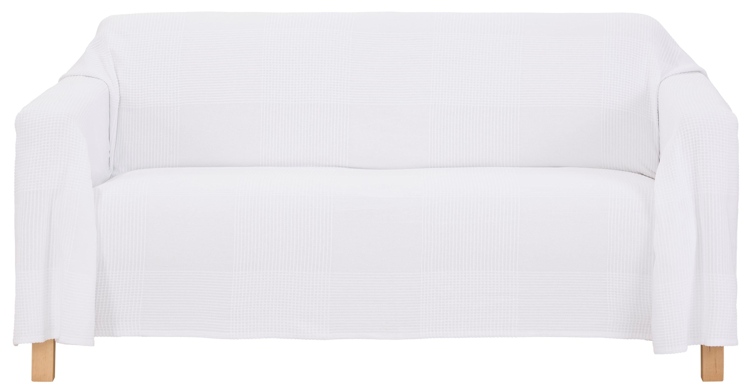 my home Tagesdecke »Mira«, leichte Tagesdecke aus 100% Baumwolle, uni Überwurf, ohne Füllung