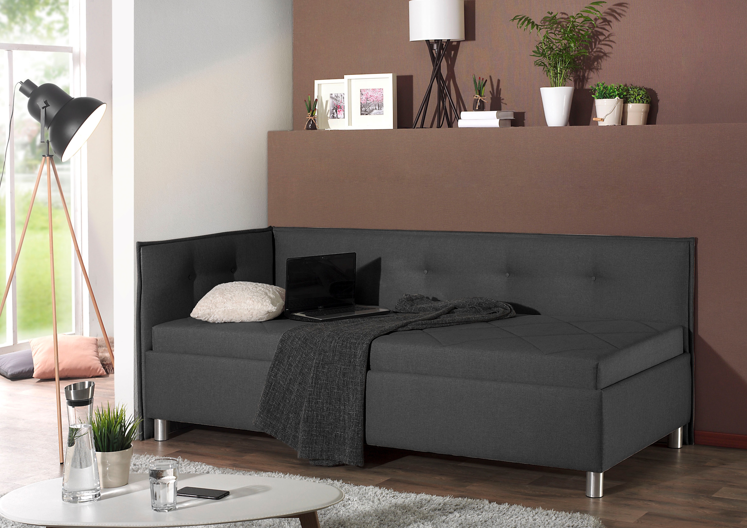 Maintal Polsterliege mit Seiten- und Rückenteil günstig online kaufen