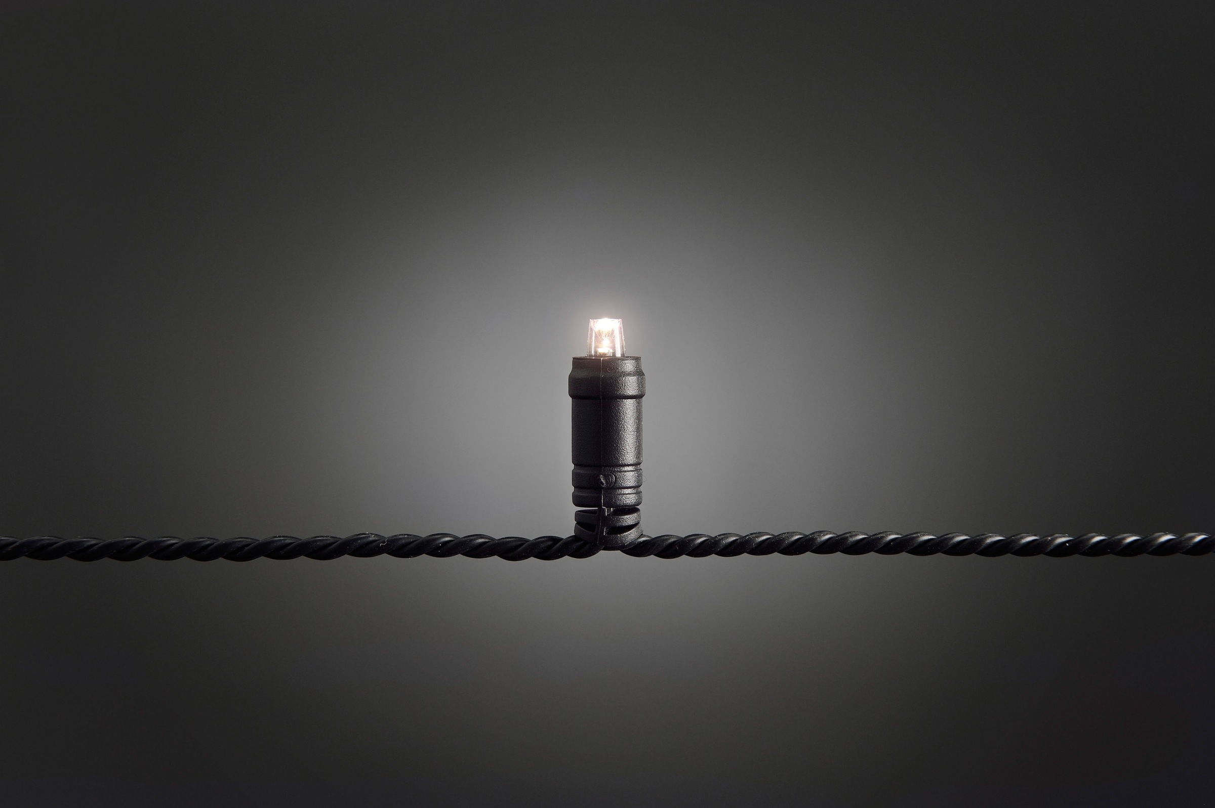 KONSTSMIDE LED-Lichterkette, 120 St.-flammig, Micro LED mit Dimmer, schutzisoliert/umgossen, 120 warm weiße Dioden