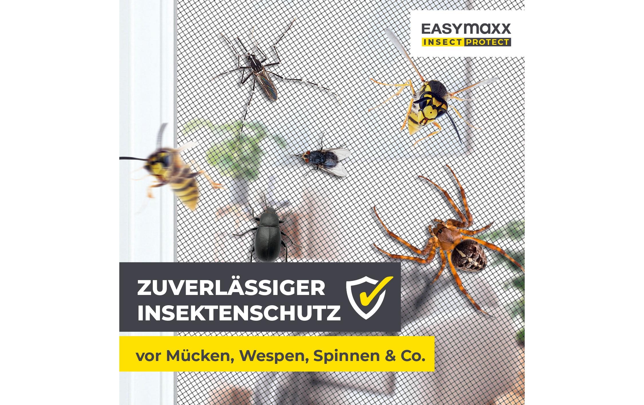 EASYmaxx Insektenschutz-Vorhang »Strong Click, 100 x 210 cm« 1 Stk. tlg.